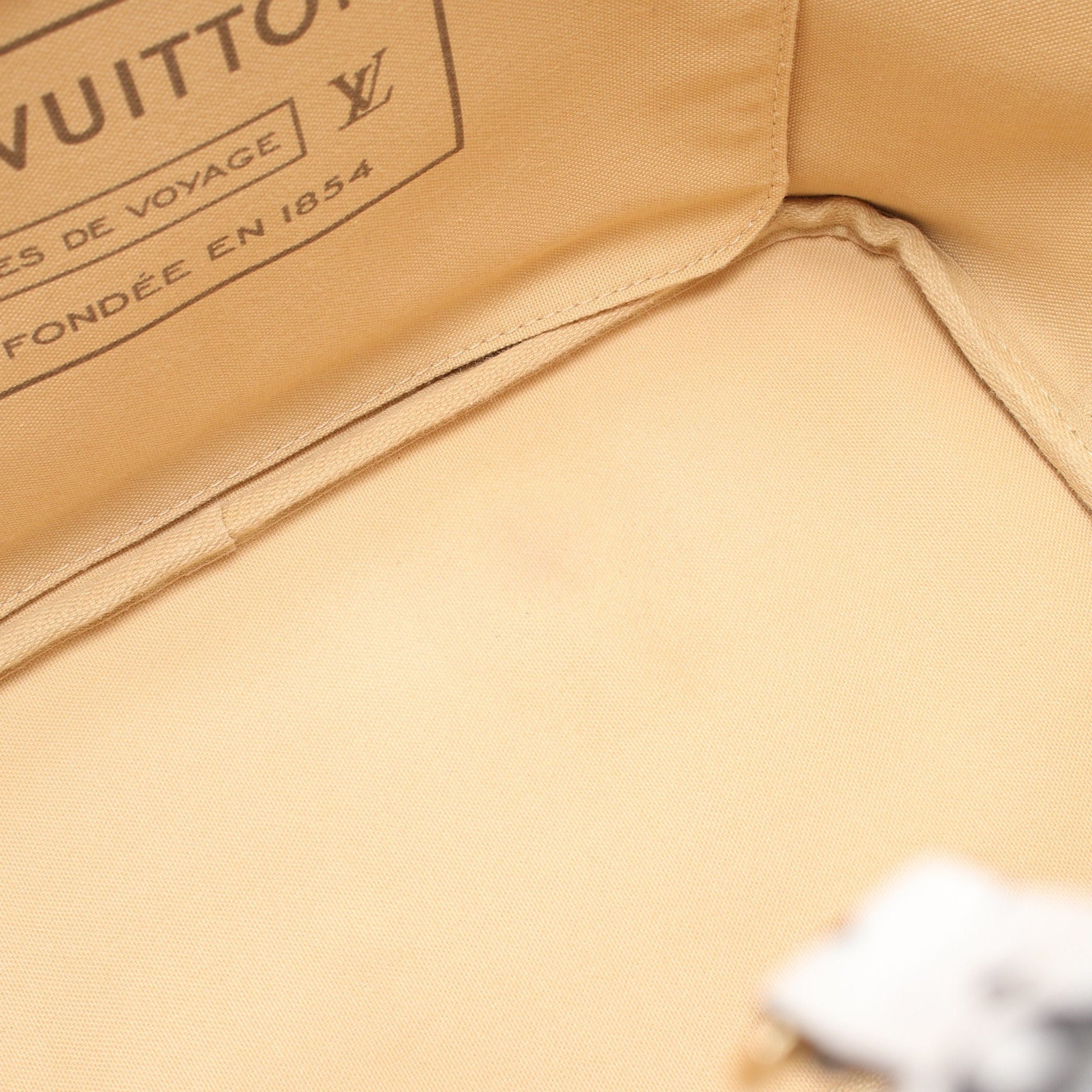 Louis Vuitton Louis Vuitton Neverfull Mm Monogram Giant Shoulder Bag Tote Khaki Green Beige Multicolor Size ONE SIZE - 5 Thumbnail