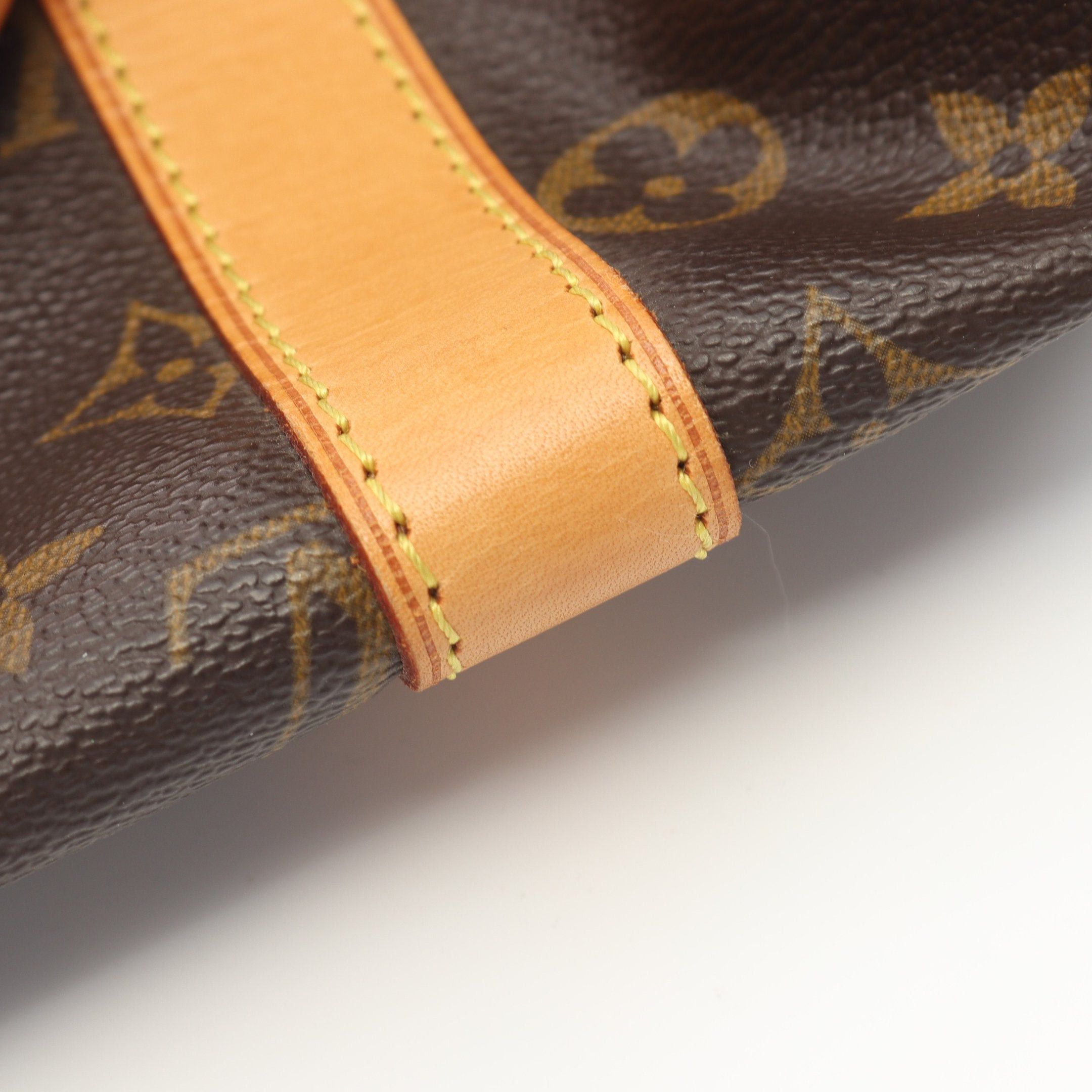 Louis Vuitton Louis Vuitton Keepall 45 Monogram Boston Bag Leather Brown Size ONE SIZE - 11 Thumbnail