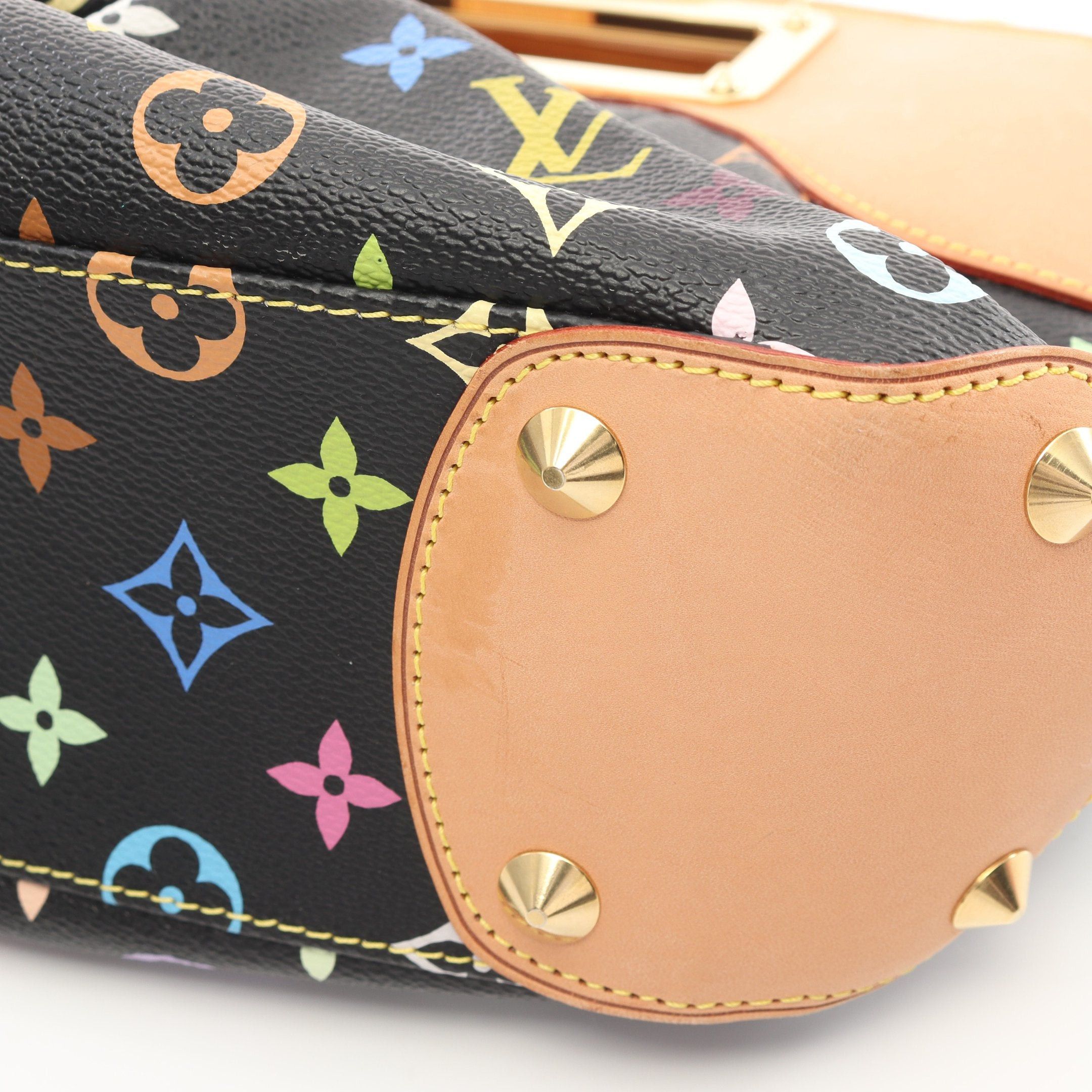 Louis Vuitton Louis Vuitton Judy Pm Monogram Multicolor Noir Chain Shoulder Bag Leather Black Size ONE SIZE - 8 Thumbnail