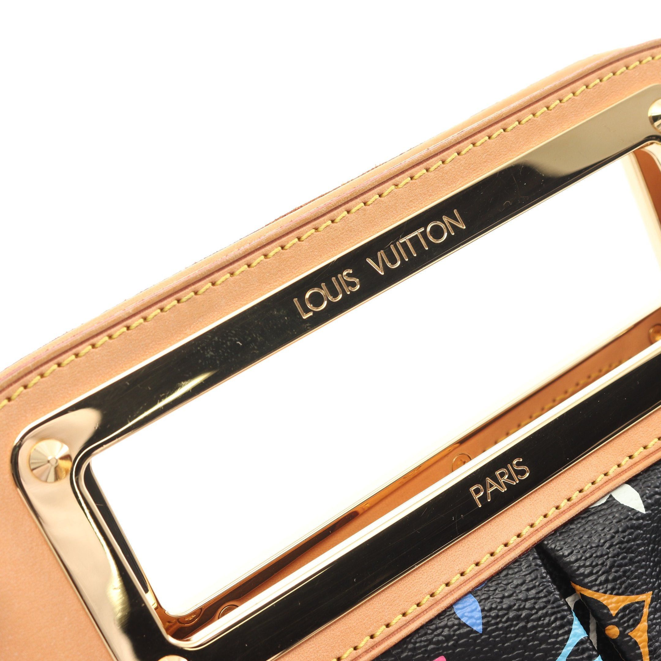 Louis Vuitton Louis Vuitton Judy Pm Monogram Multicolor Noir Chain Shoulder Bag Leather Black Size ONE SIZE - 11 Thumbnail