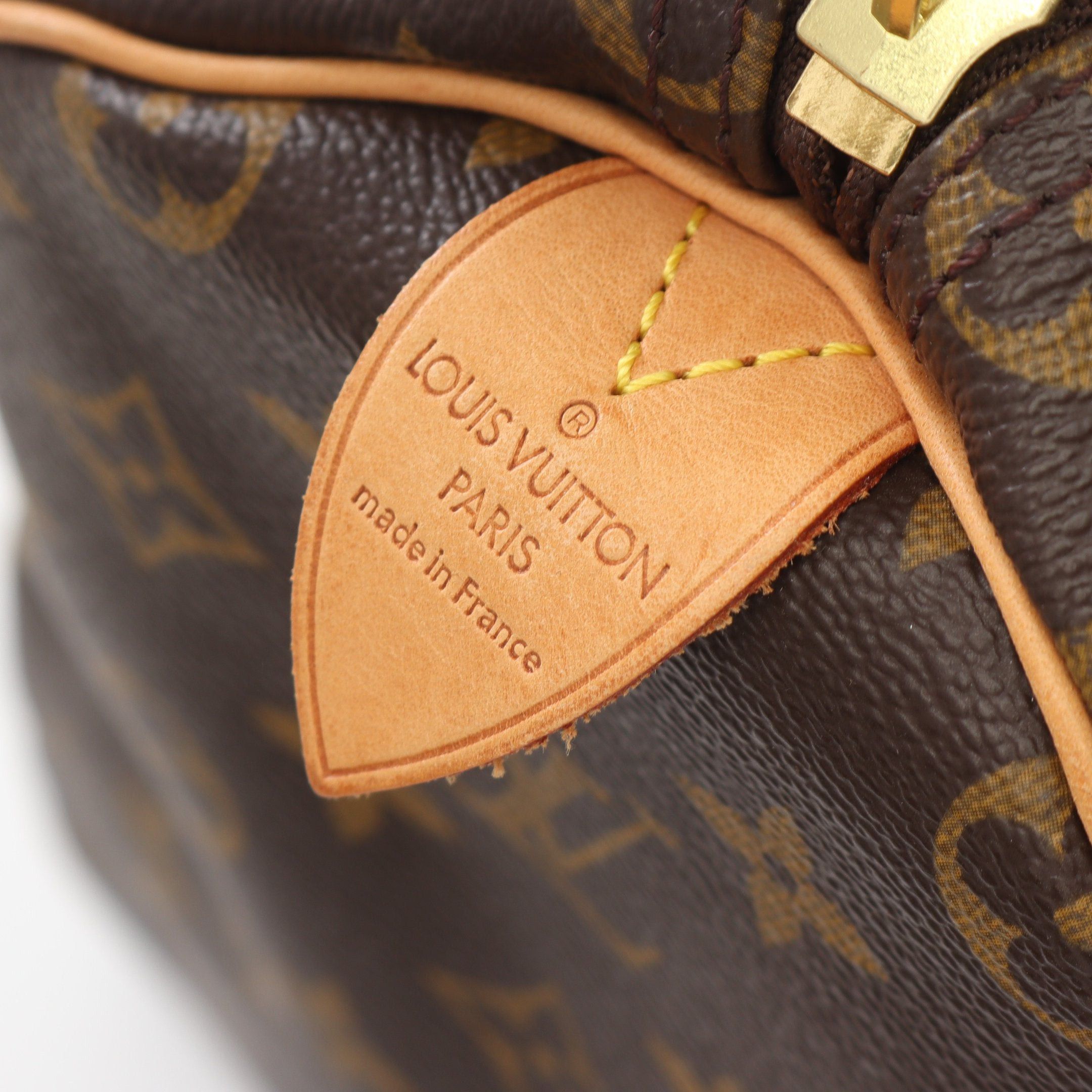 Louis Vuitton Louis Vuitton Keepall 50 Monogram Boston Bag Leather Brown Size ONE SIZE - 4 Thumbnail