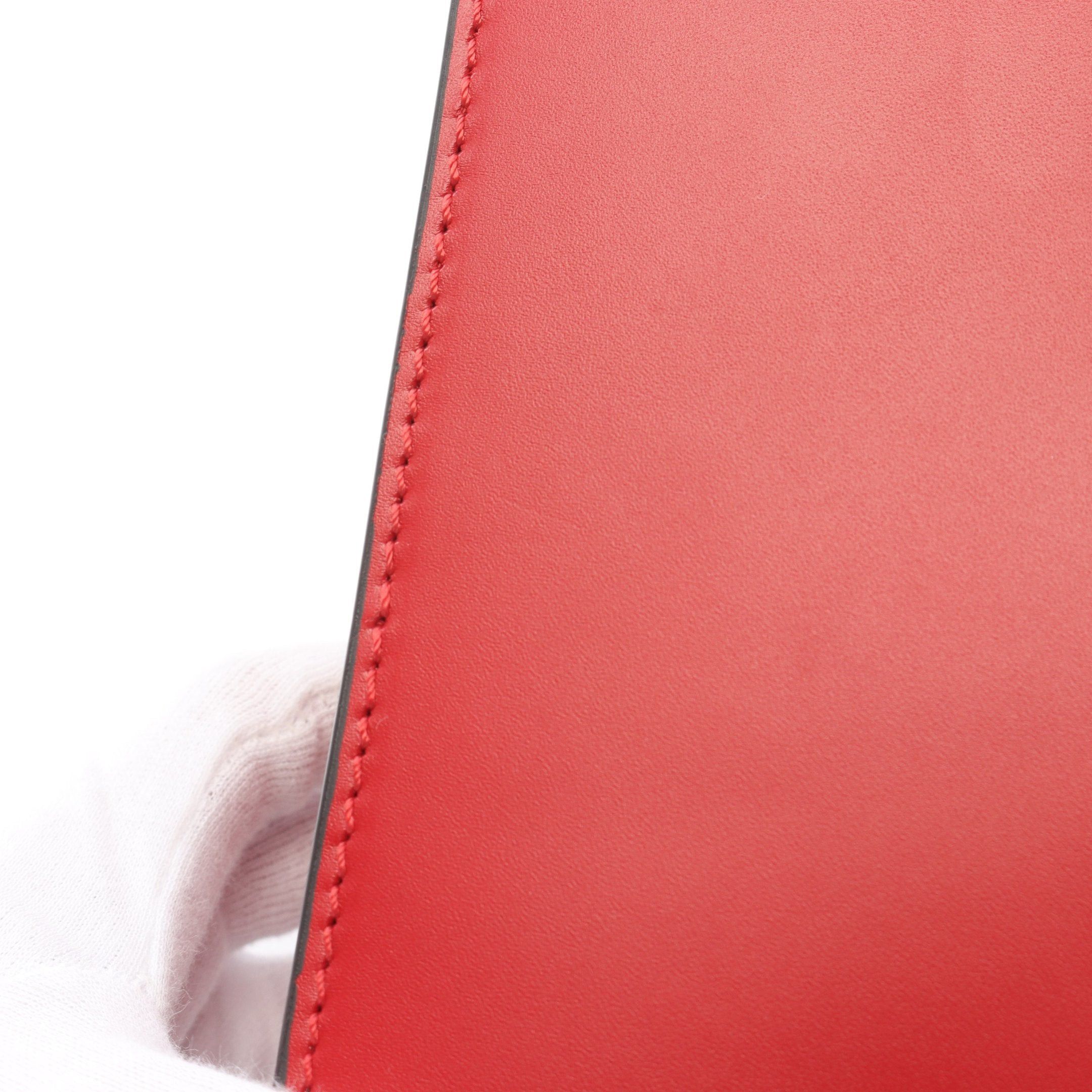 Gucci Gucci Sylvie Small Web Line Shoulder Bag Leather Red Multicolor Size ONE SIZE - 7 Thumbnail