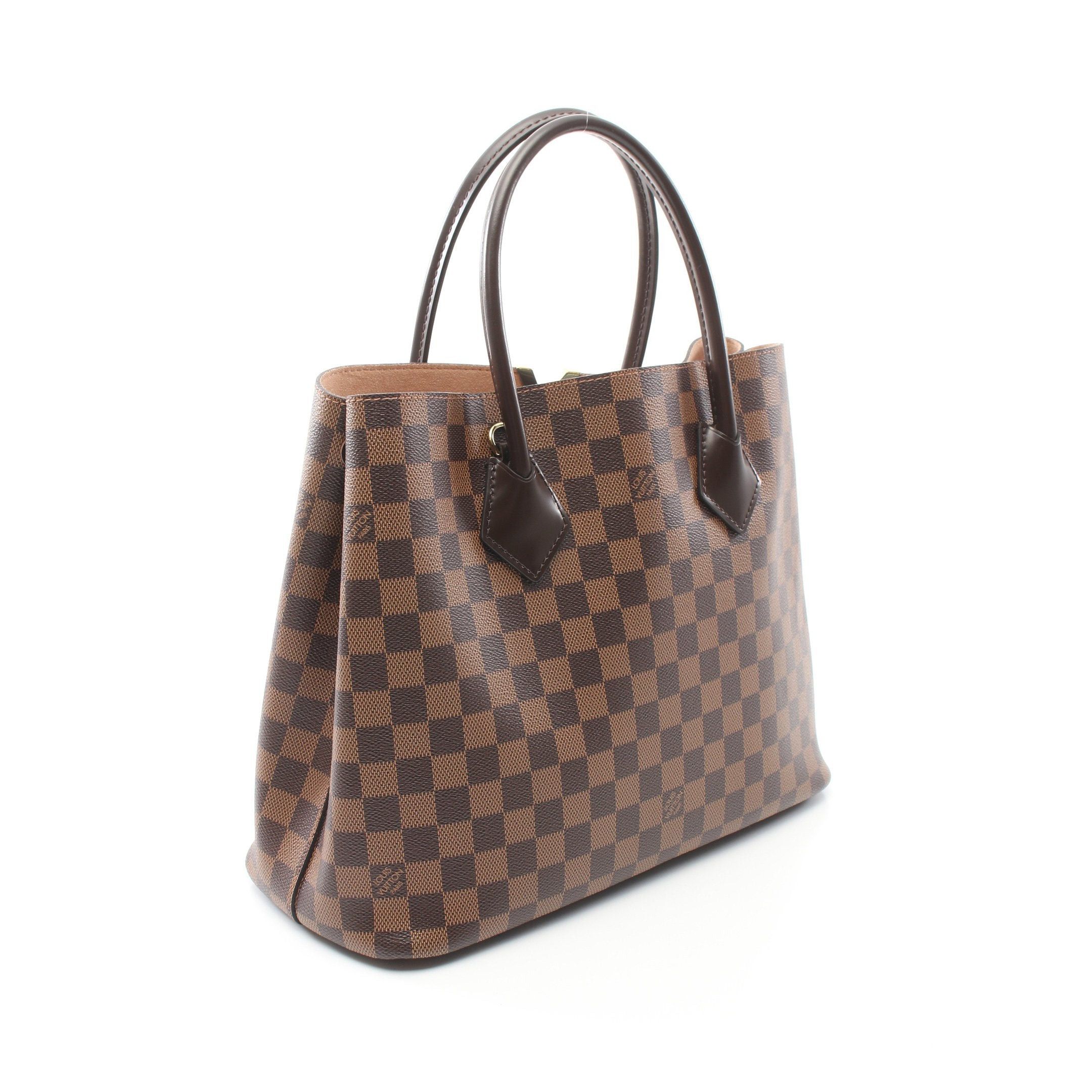 Louis Vuitton Louis Vuitton Kensington Damier Ebene Handbag Leather Brown Size ONE SIZE - 2 Thumbnail