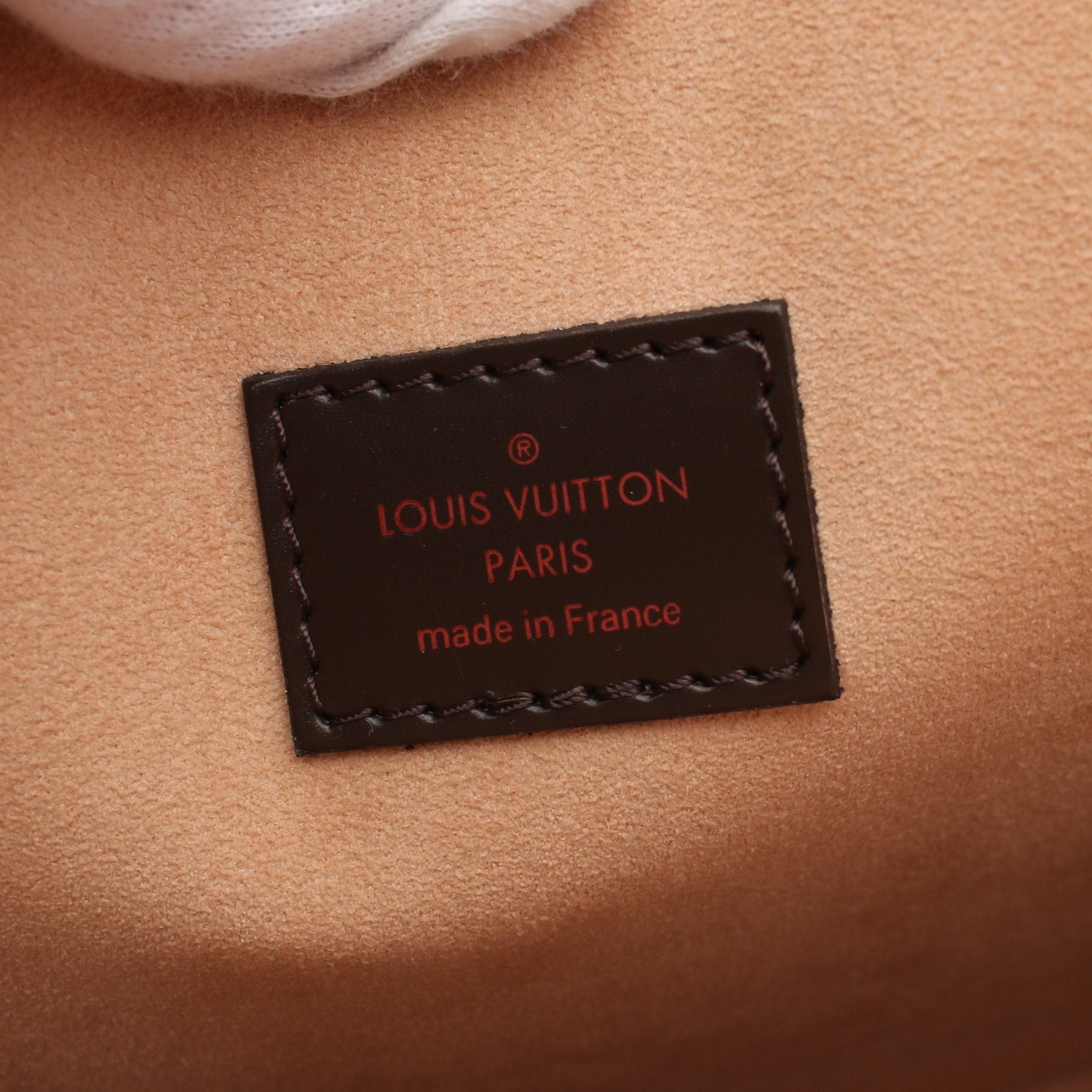 Louis Vuitton Louis Vuitton Kensington Damier Ebene Handbag Leather Brown Size ONE SIZE - 4 Thumbnail