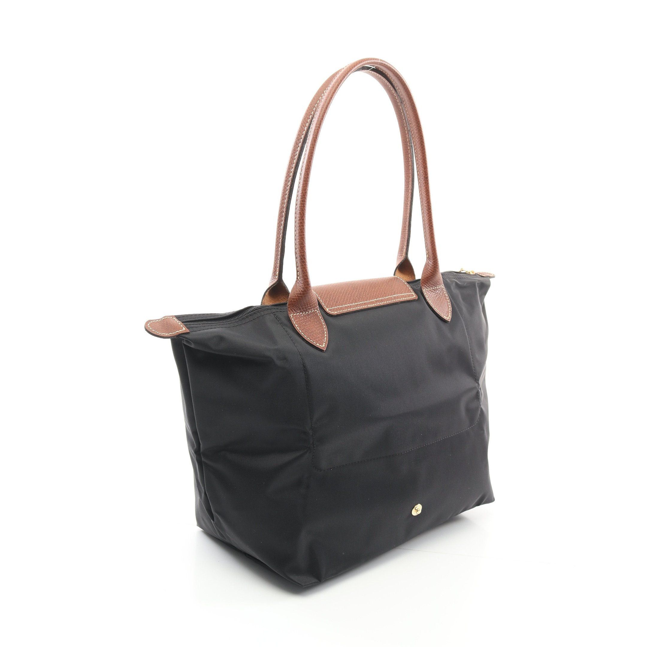Longchamp Longchamp Le Pliage Original M Preage Shoulder Bag Tote Nylon Leather Black Size ONE SIZE - 2 Thumbnail