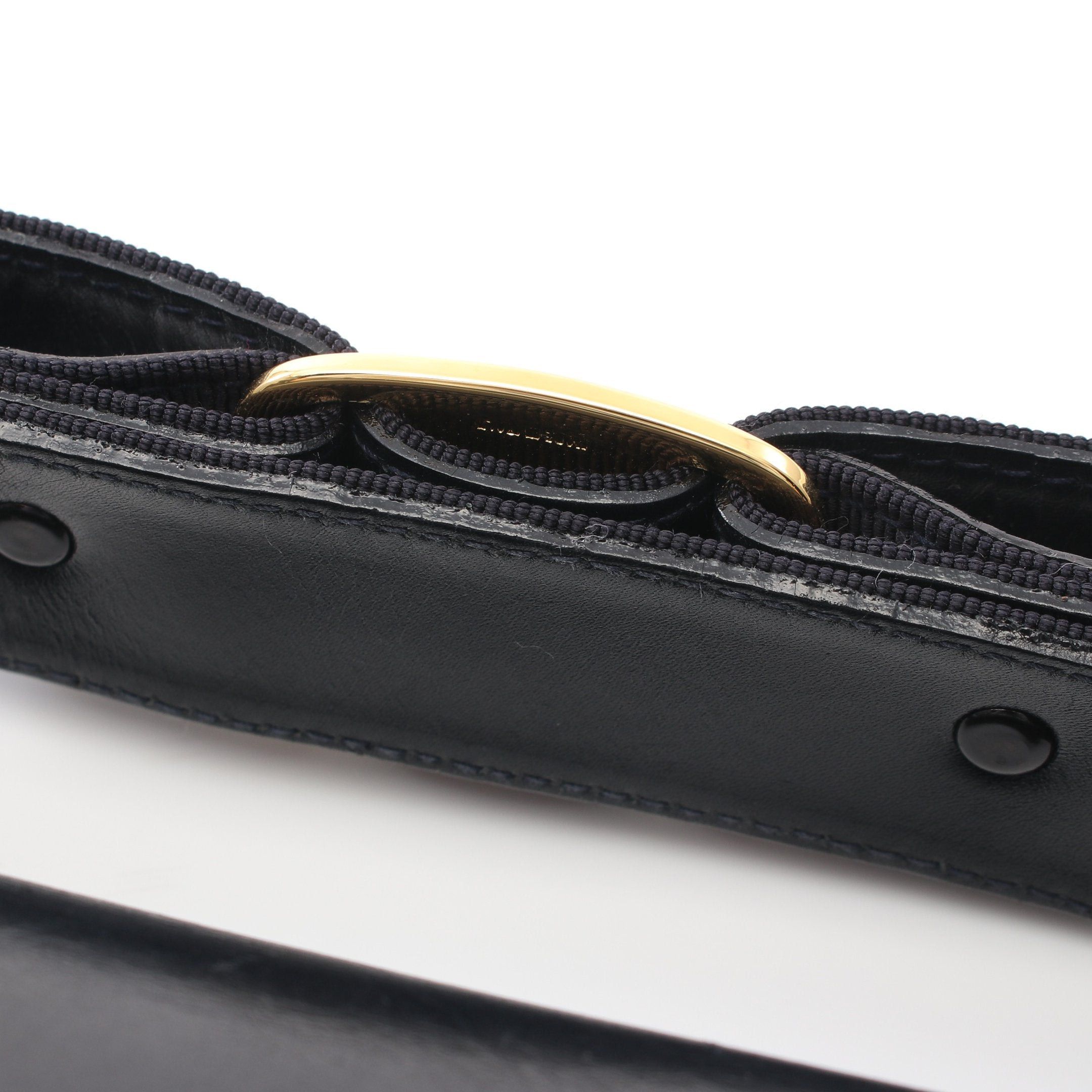 Salvatore Ferragamo Salvatore Ferragamo Vala Ribbon Handbag Leather Black Size ONE SIZE - 6 Thumbnail