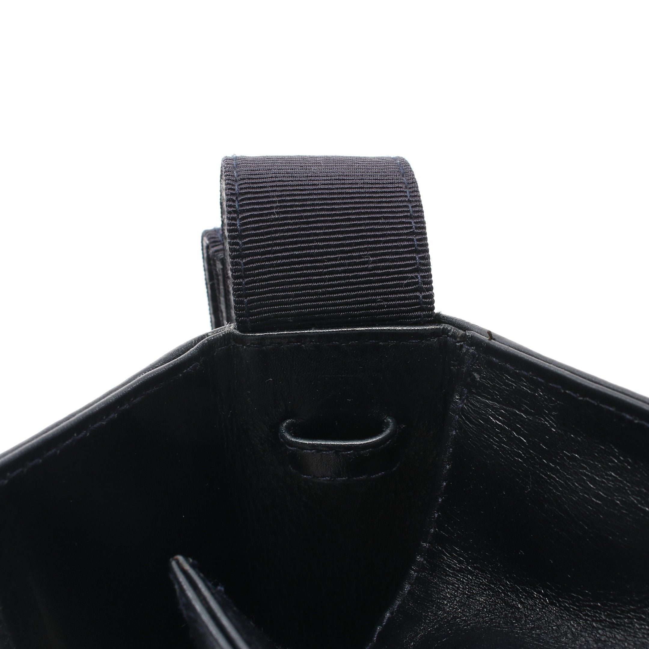 Salvatore Ferragamo Salvatore Ferragamo Vala Ribbon Handbag Leather Black Size ONE SIZE - 7 Thumbnail