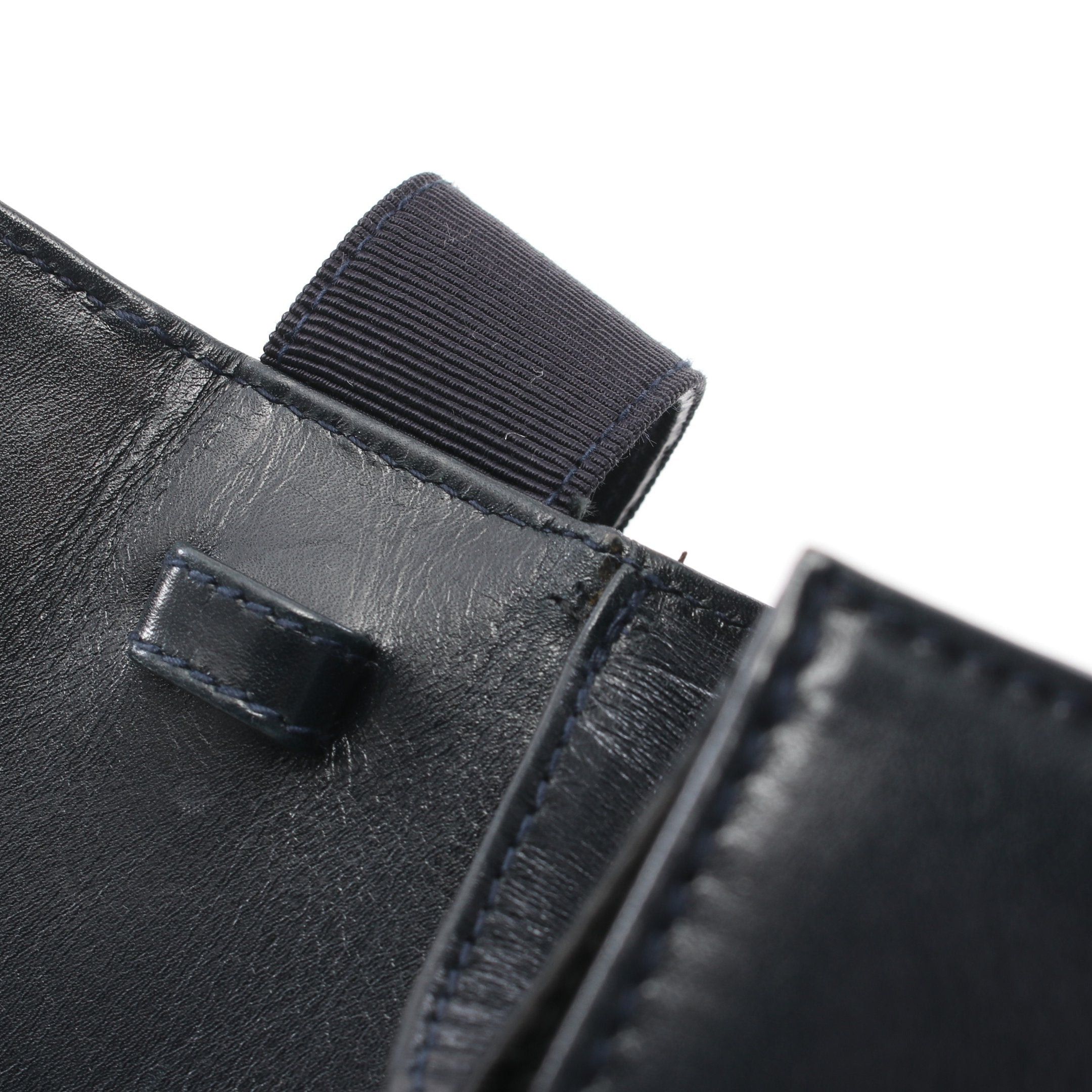 Salvatore Ferragamo Salvatore Ferragamo Vala Ribbon Handbag Leather Black Size ONE SIZE - 9 Thumbnail
