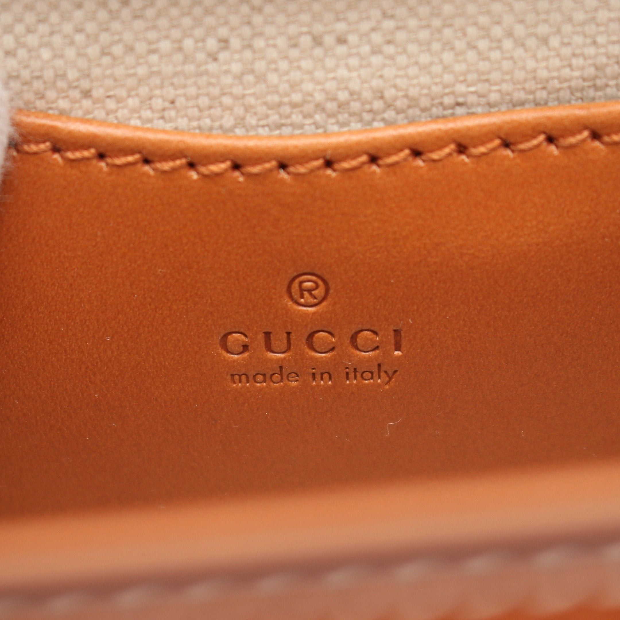 Gucci Gucci Bamboo 1947 Mini Belt Bag Body Waist Leather Brown Size ONE SIZE - 4 Thumbnail