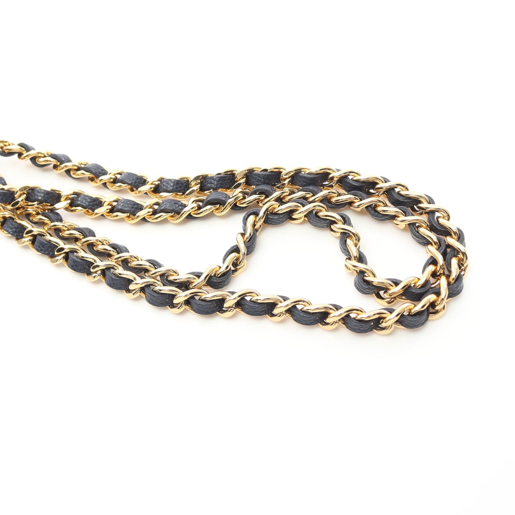 Chanel Chanel Matelasse Vanity Bag Chain Shoulder Caviar Skin Navy Gold Hardware Size ONE SIZE - 10 Thumbnail