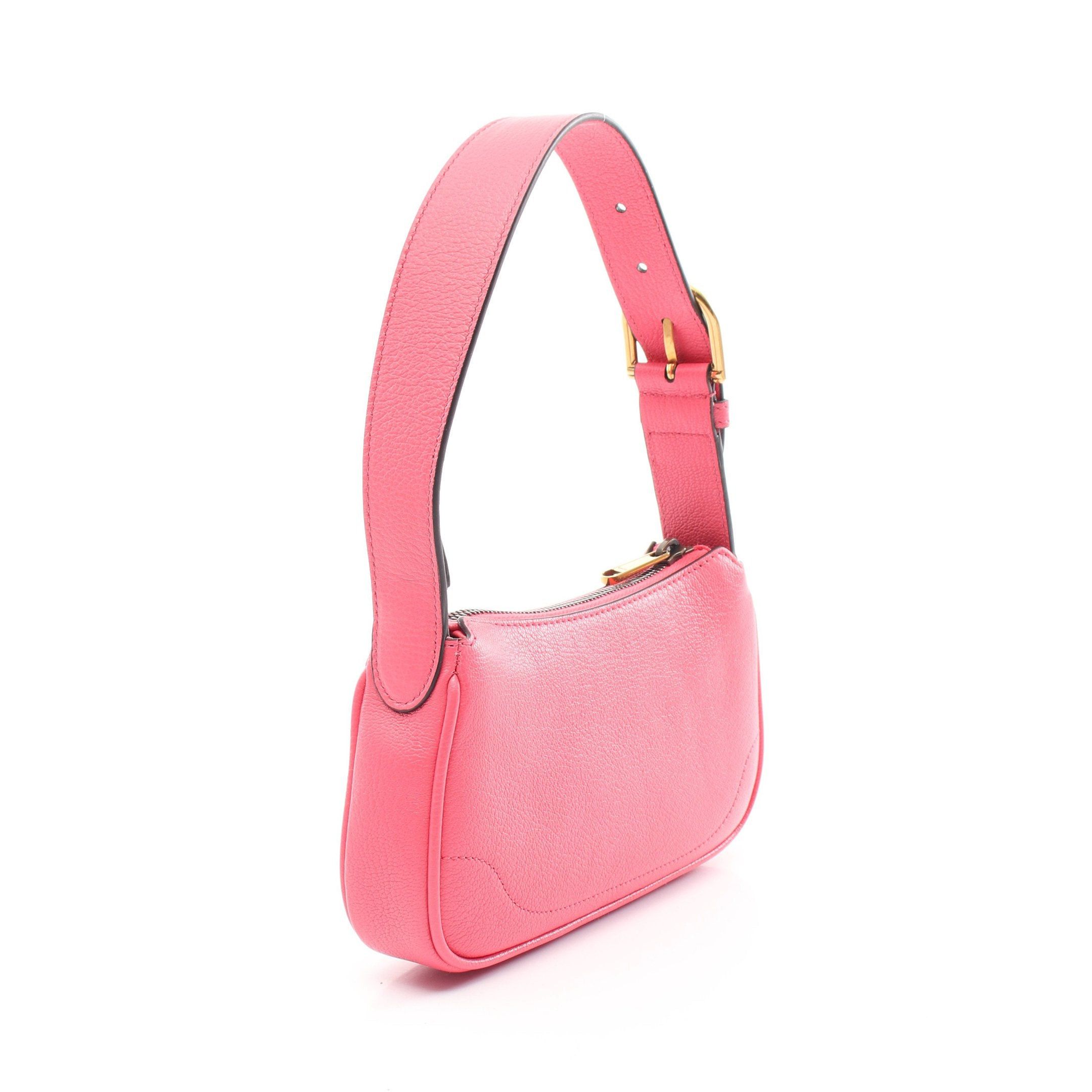 Gucci Gucci Aphrodite Gg Marmont Handbag Leather Pink Size ONE SIZE - 2 Thumbnail
