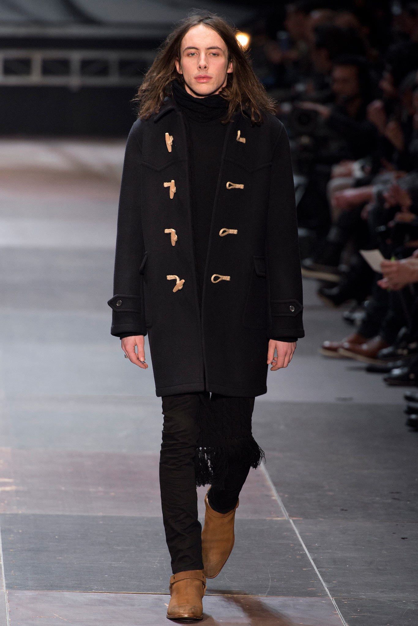 Saint Laurent Paris DUFFLE-COAT SAINT LAURENT by HEDI SLIMANE