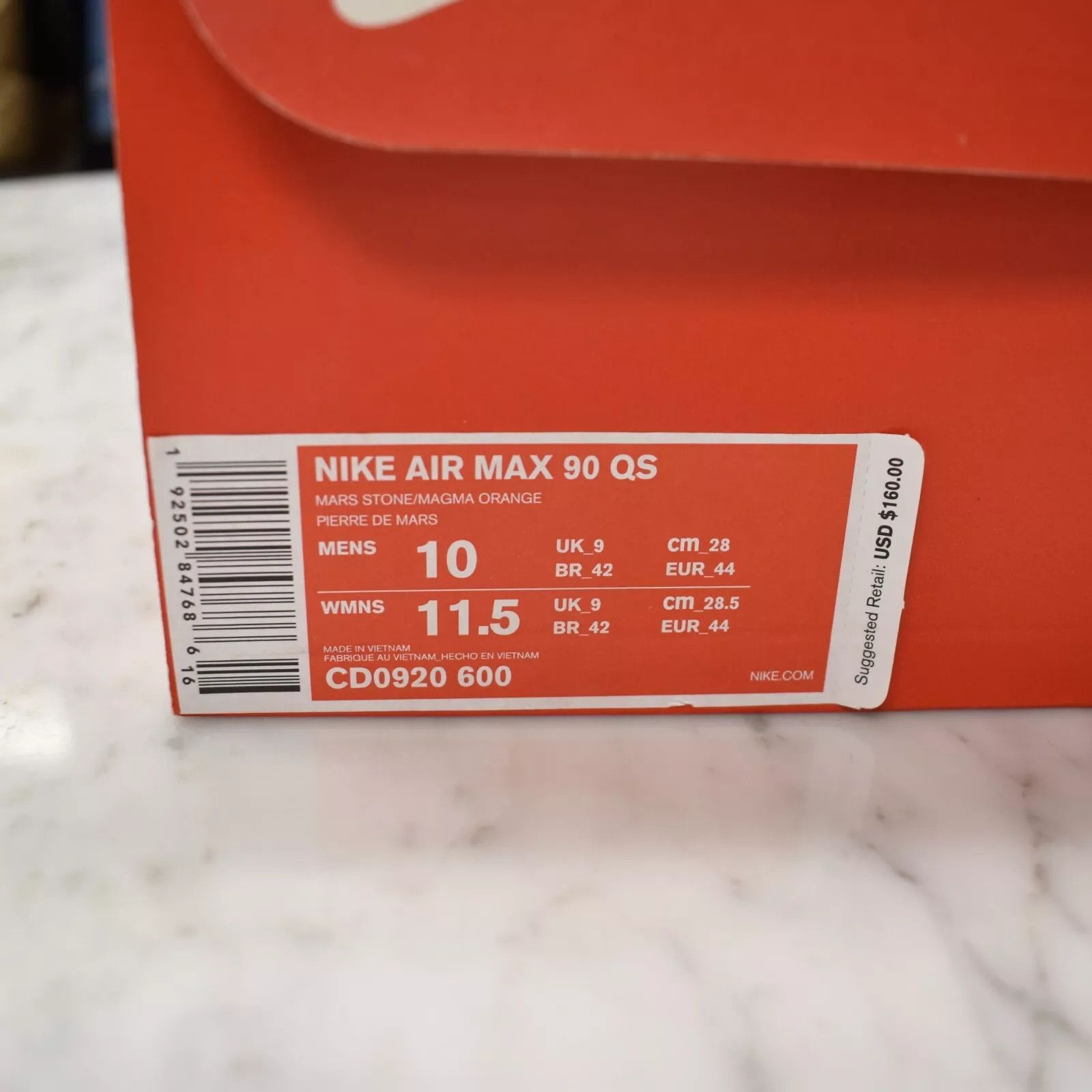 Nike Nike Air Max 90 QS Mars Landing Reflective Sneakers Size US 10 / EU 43 - 13 Thumbnail