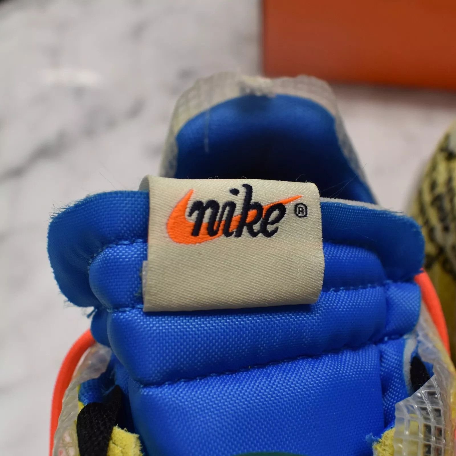 Nike × Off-White Nike Off White Virgil Abloh Vapor Street Sneakers Yellow Size US 10 / EU 43 - 8 Thumbnail
