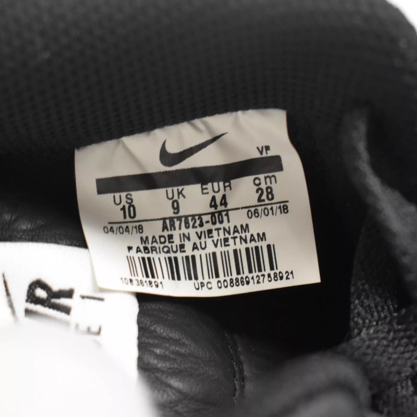 Comme des Garcons × Nike × Supreme Supreme CDG Nike Air Force 1 CDG Split Black Leather FW18 Size US 10 / EU 43 - 11 Thumbnail