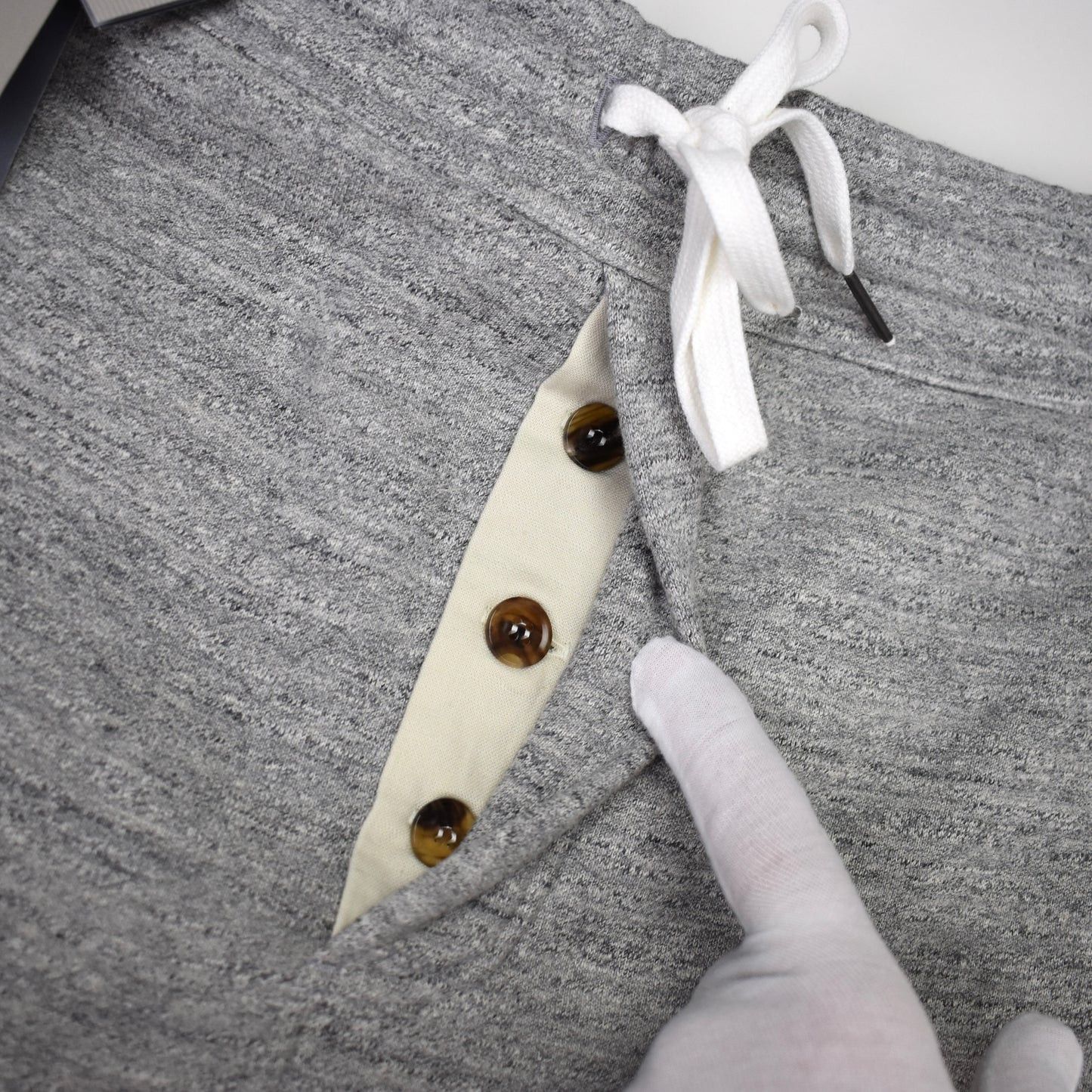 Tom Ford TOM FORD Gray Heavyweight Melange Fleece Sweatpants Size US 38 / EU 54 - 6 Thumbnail
