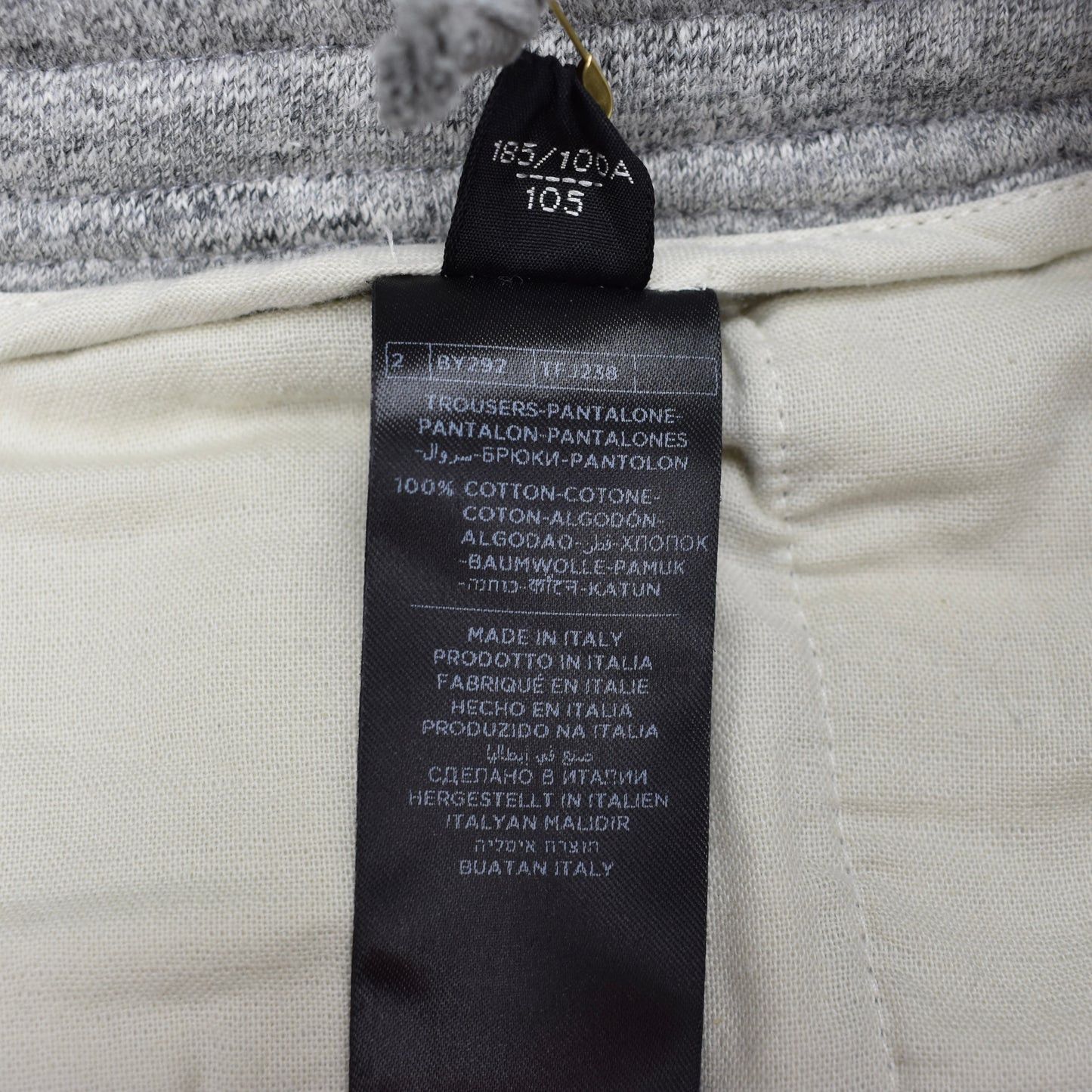 Tom Ford TOM FORD Gray Heavyweight Melange Fleece Sweatpants Size US 38 / EU 54 - 8 Thumbnail