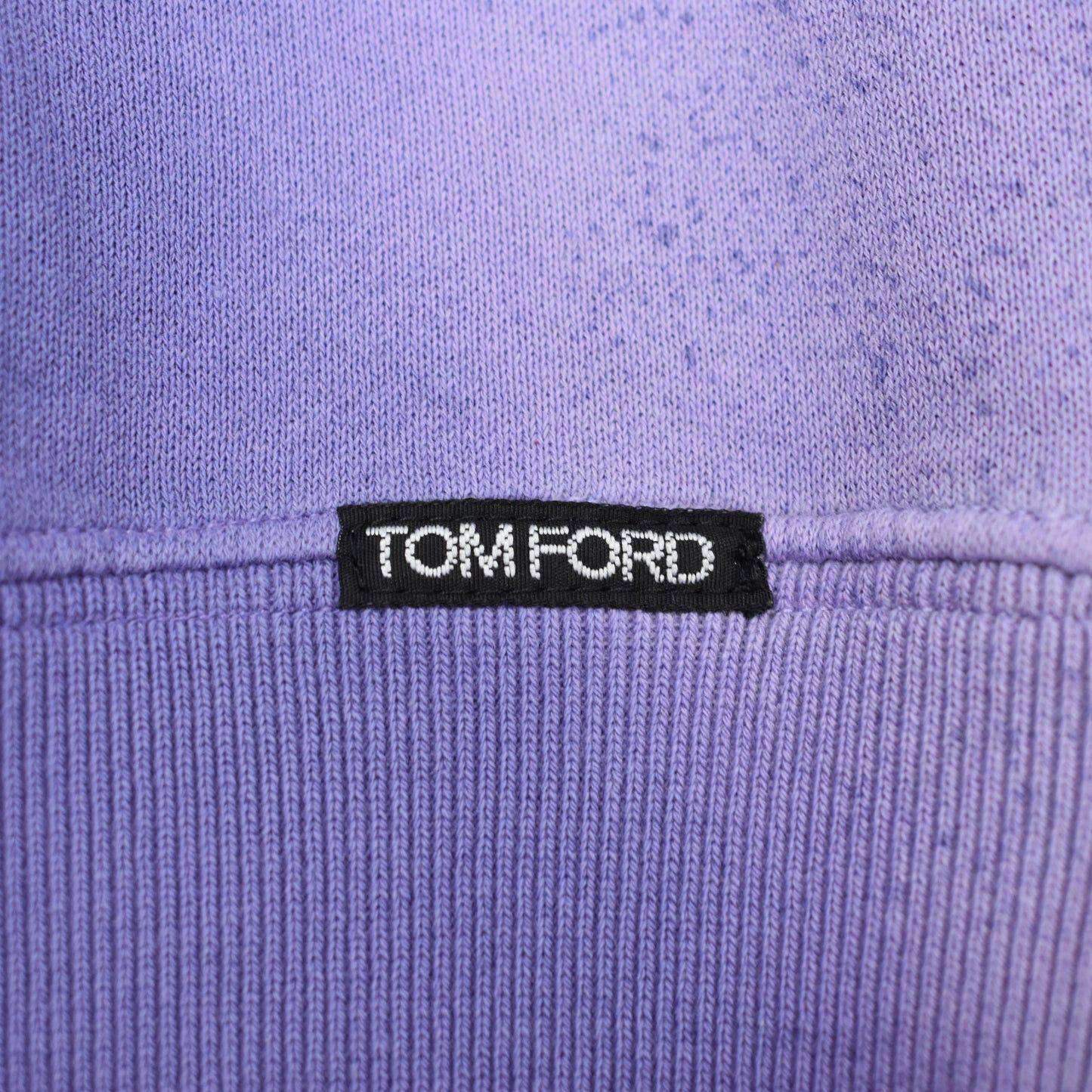 Tom Ford TOM FORD Artisinal Purple Fleece Crewneck Sweatshirt Size US M / EU 48-50 / 2 - 4 Thumbnail