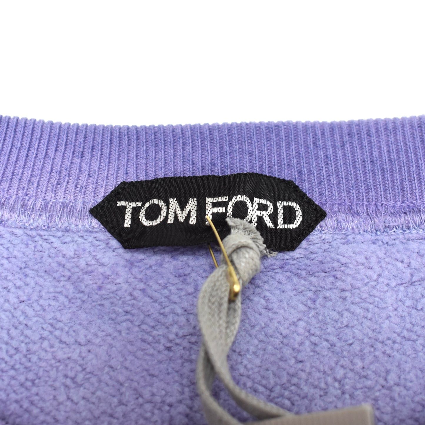 Tom Ford TOM FORD Artisinal Purple Fleece Crewneck Sweatshirt Size US M / EU 48-50 / 2 - 3 Thumbnail