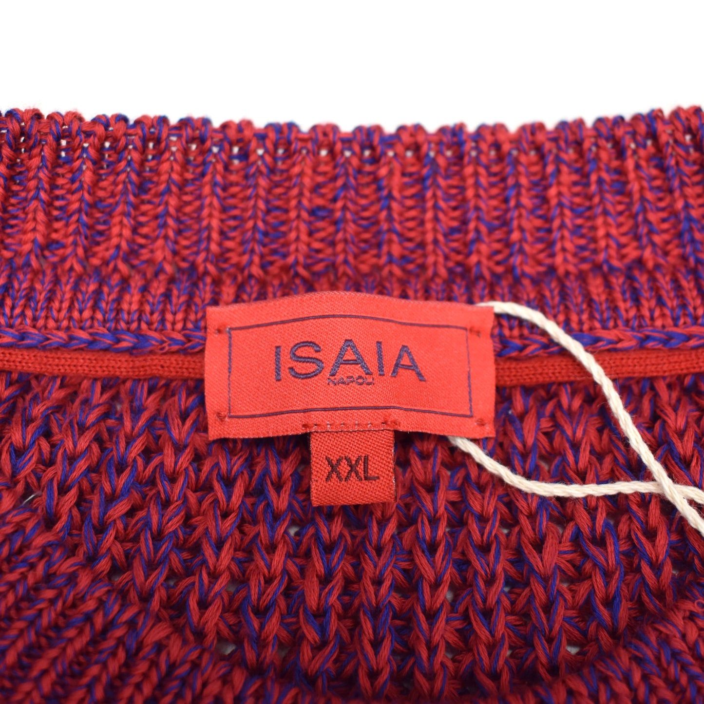 Isaia ISAIA Gradient Stripe Chunky Knit Crewneck Sweater Size US XXL / EU 58 / 5 - 3 Thumbnail
