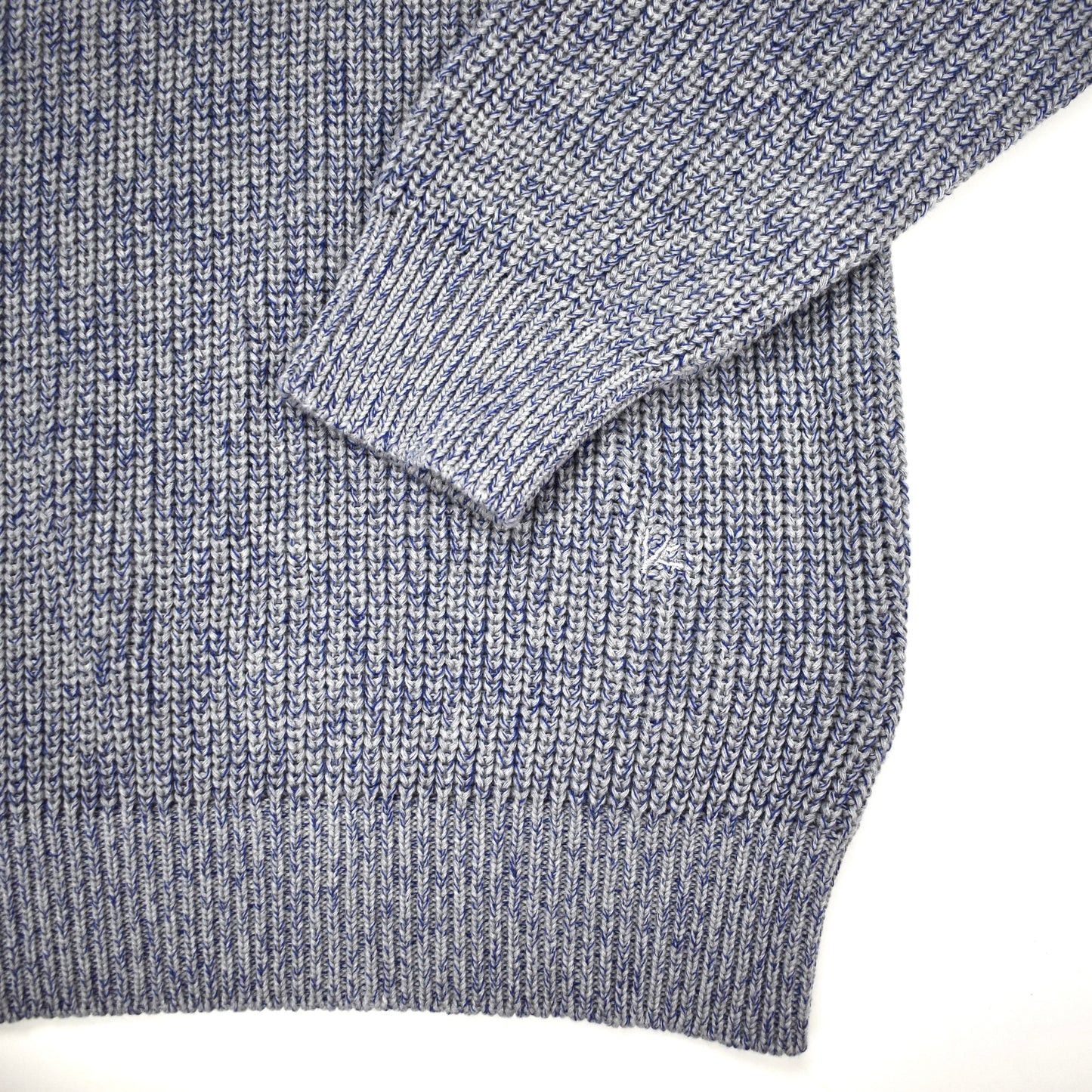 Isaia ISAIA Gradient Stripe Chunky Knit Crewneck Sweater Size US XXL / EU 58 / 5 - 4 Thumbnail