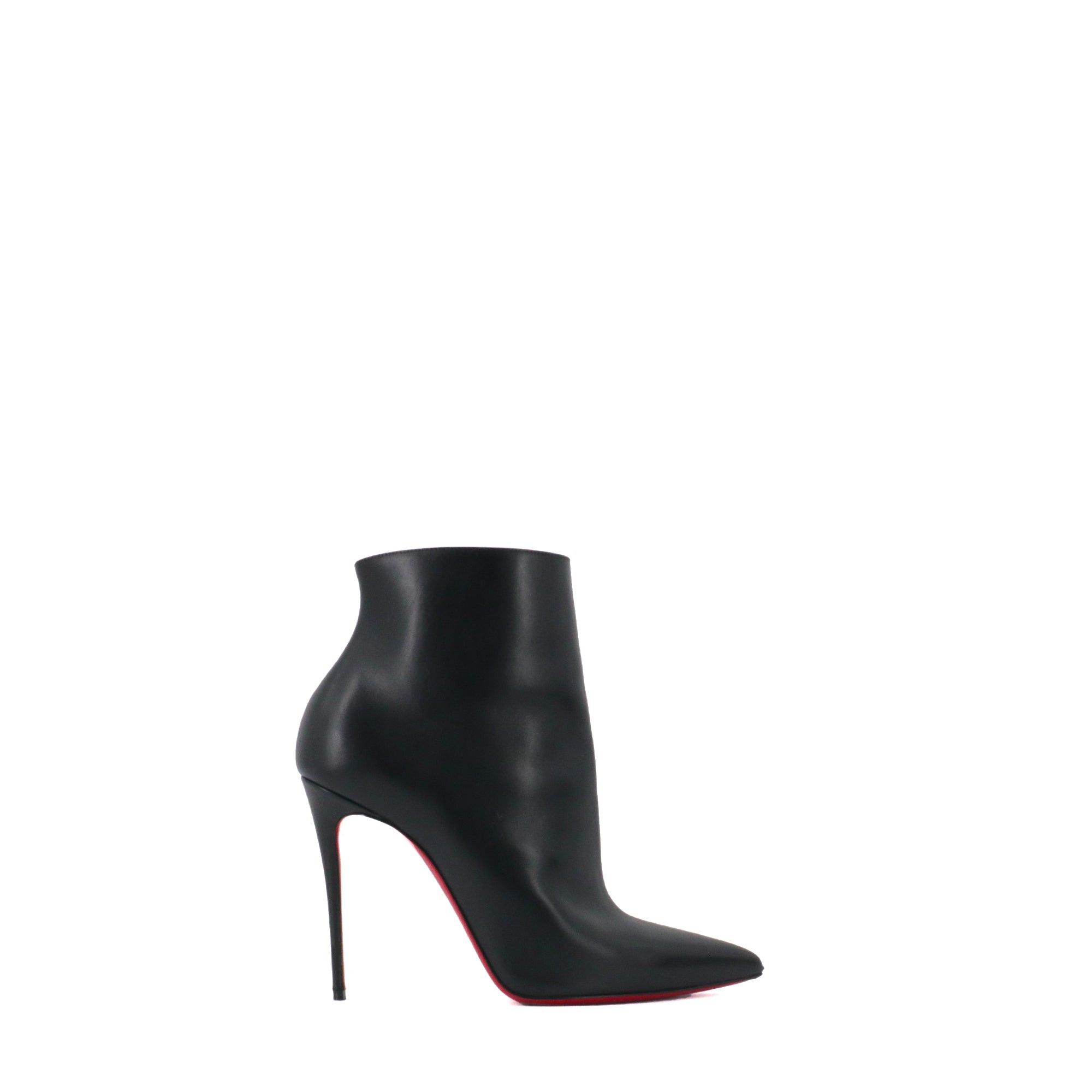Christian Louboutin LOUBOUTIN - Louboutin So Kate Booty ankle boots in black smooth leather (T40.5) Size US 9.5 / IT 39.5 - 2 Thumbnail