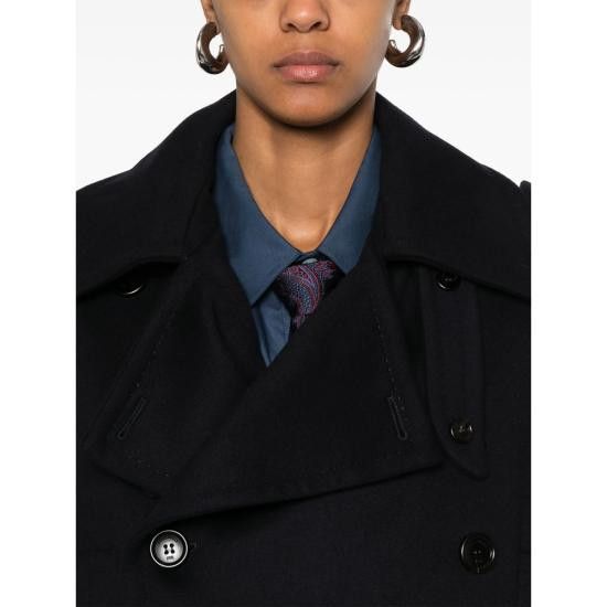 Max Mara MAX MARA Women Coats LAVENO 560 005 BLUE Size XS / US 0-2 / IT 36-38 - 3 Thumbnail