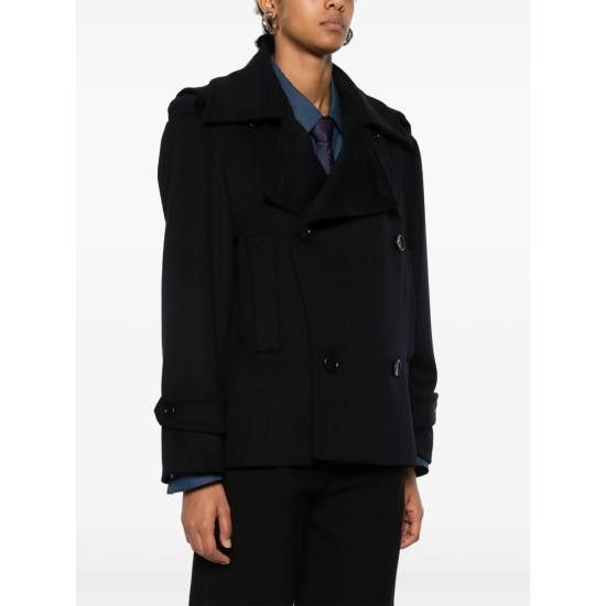 Max Mara MAX MARA Women Coats LAVENO 560 005 BLUE Size M / US 6-8 / IT 42-44 - 4 Thumbnail