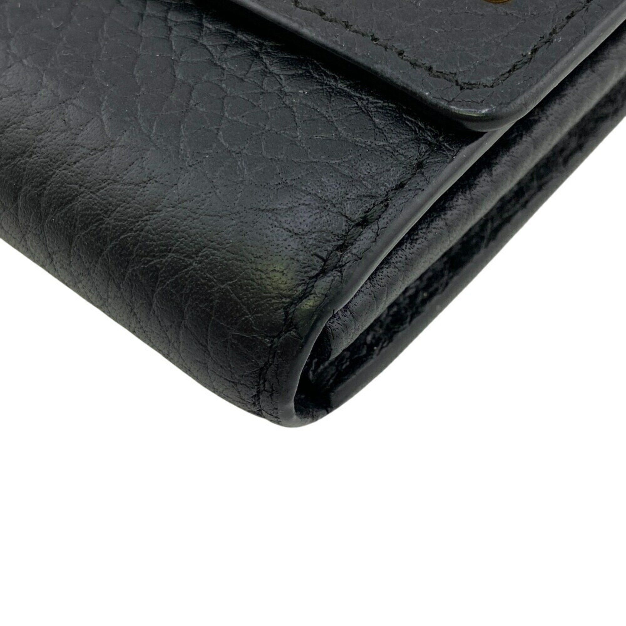 Louis Vuitton Louis Vuitton Wallet M63461 Capucines Portefeuille Long Black Women's Size ONE SIZE - 4 Thumbnail