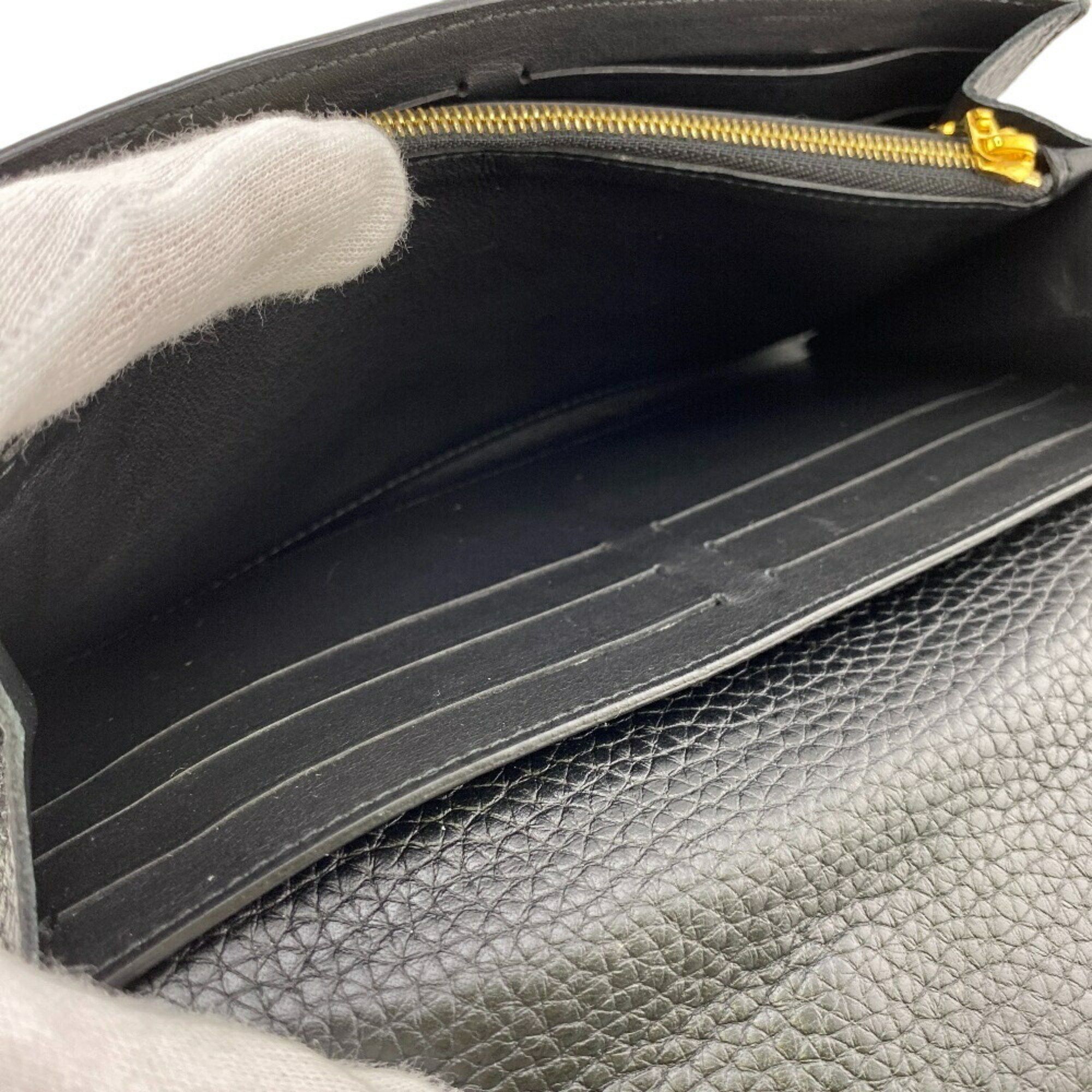 Louis Vuitton Louis Vuitton Wallet M63461 Capucines Portefeuille Long Black Women's Size ONE SIZE - 11 Thumbnail