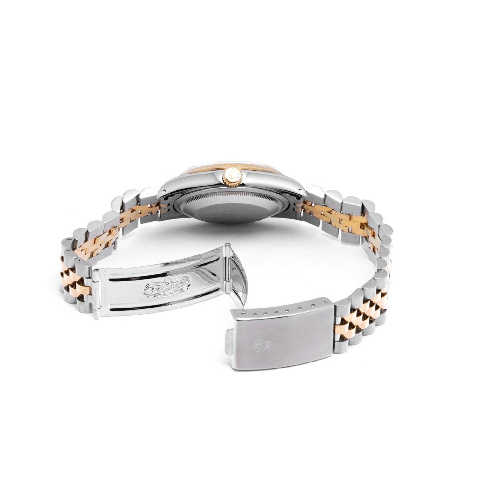 Rolex Rolex Datejust 16233G R serial number (manufactured around 1987) Champagne Houndstooth/Diamond Men's Watch Automatic Size ONE SIZE - 4 Thumbnail