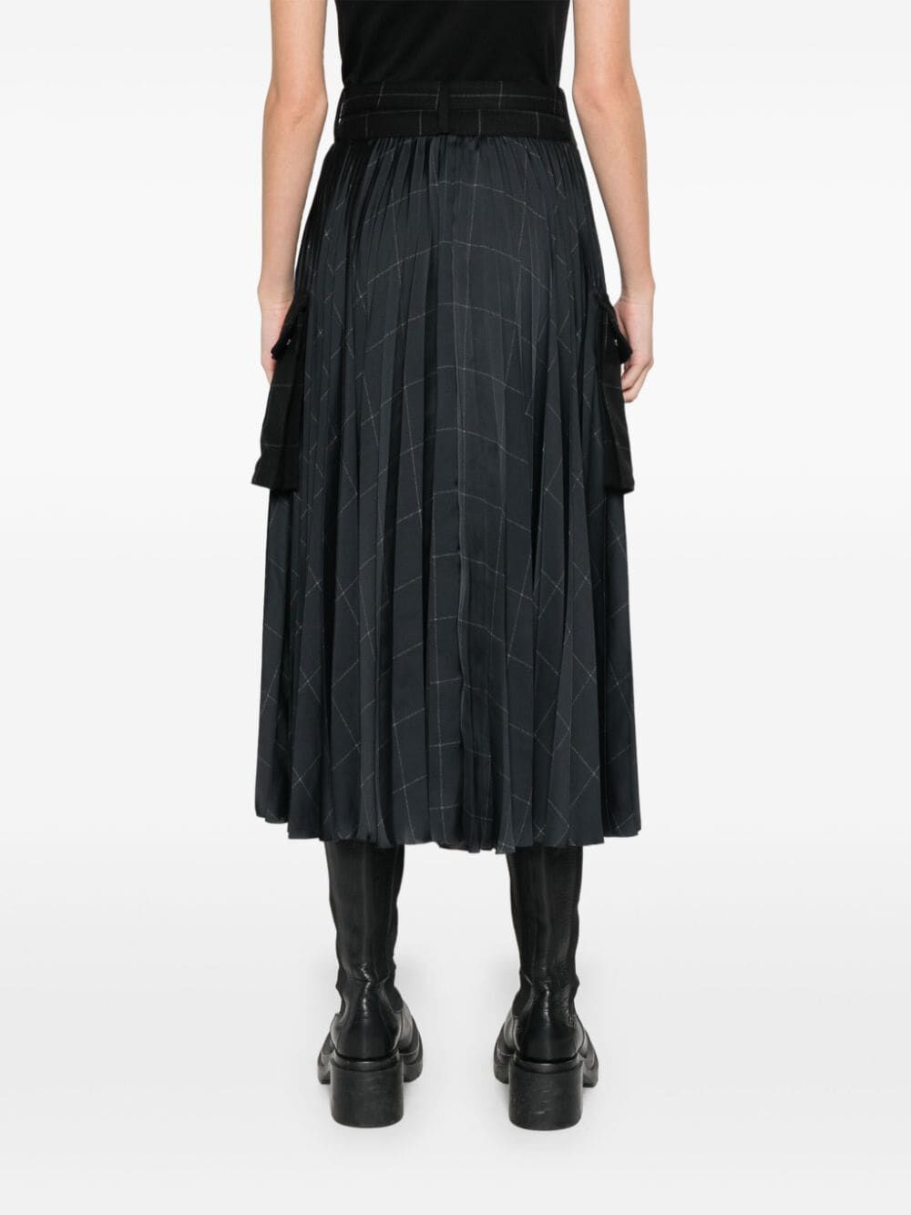 Sacai WINDOWPANE SKIRT Size M / US 6-8 / IT 42-44 - 6 Thumbnail