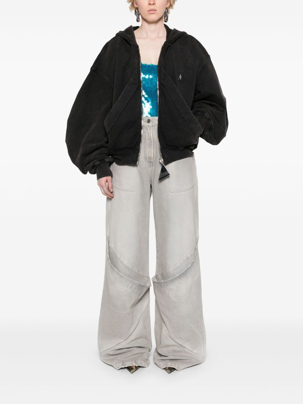 The Attico VINTAGE LONG TROUSERS Size 28" / US 6 / IT 42 - 4 Thumbnail