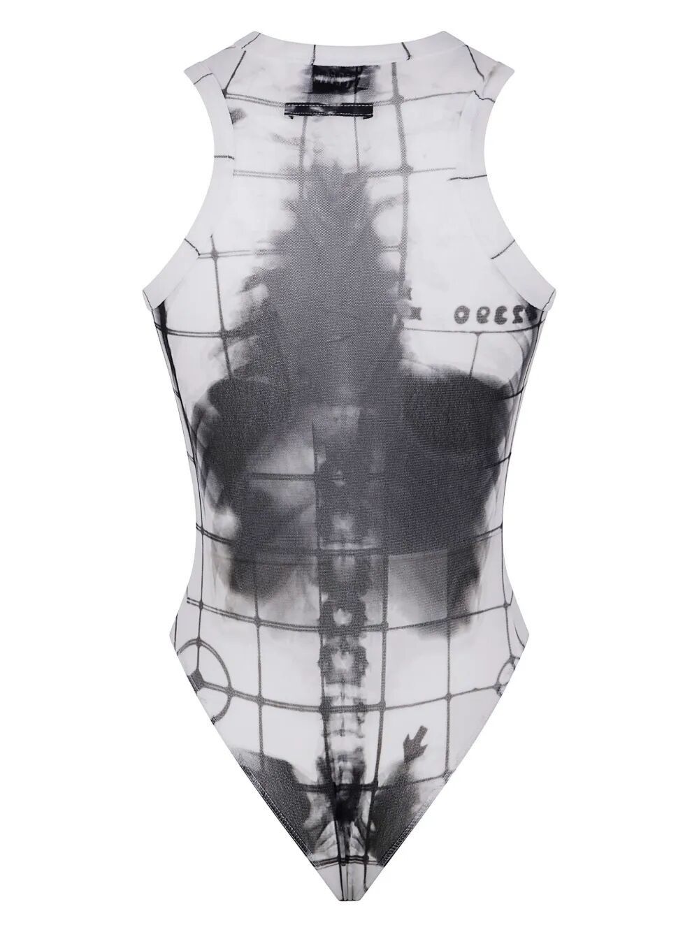 Jean Paul Gaultier MESH CREW NECK BODY PRINTED "SQUELETOR" Size M / US 6-8 / IT 42-44 - 5 Thumbnail