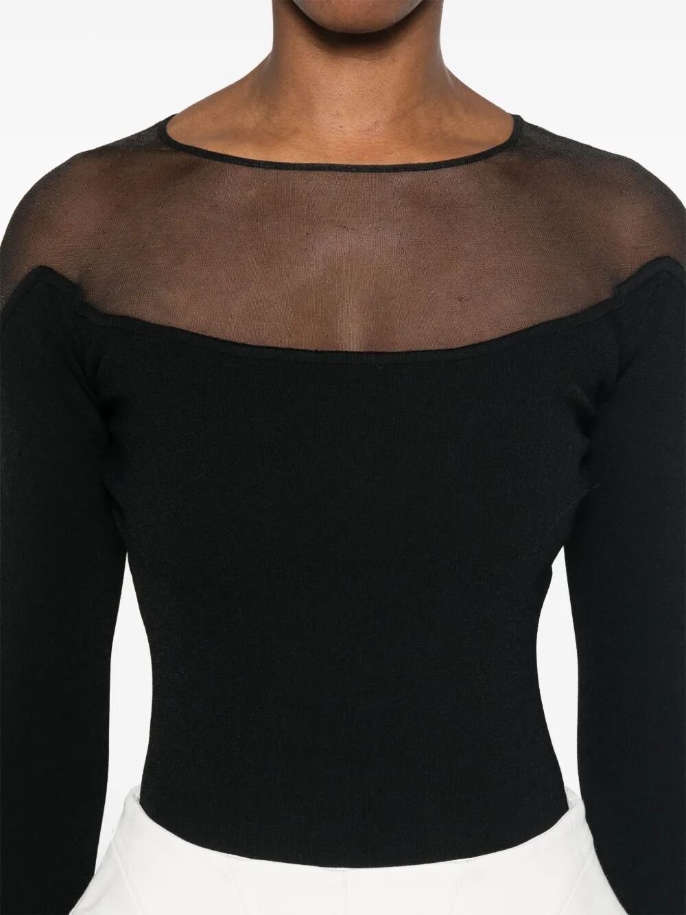 Mugler LONG SLEEVES BODY Size L / US 10 / IT 46 - 4 Thumbnail
