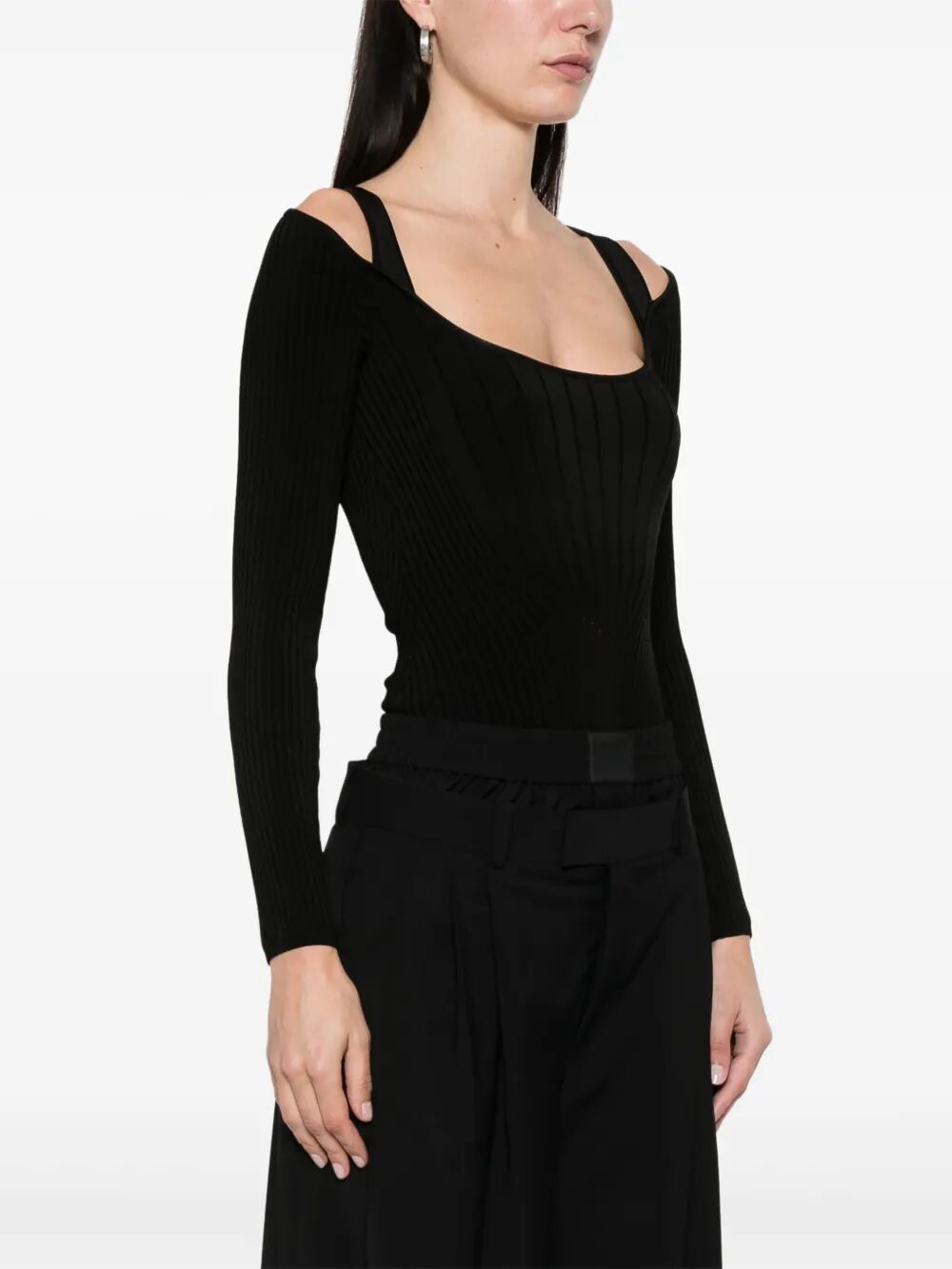 Mugler LONG SLEEVES BODY Size L / US 10 / IT 46 - 3 Thumbnail