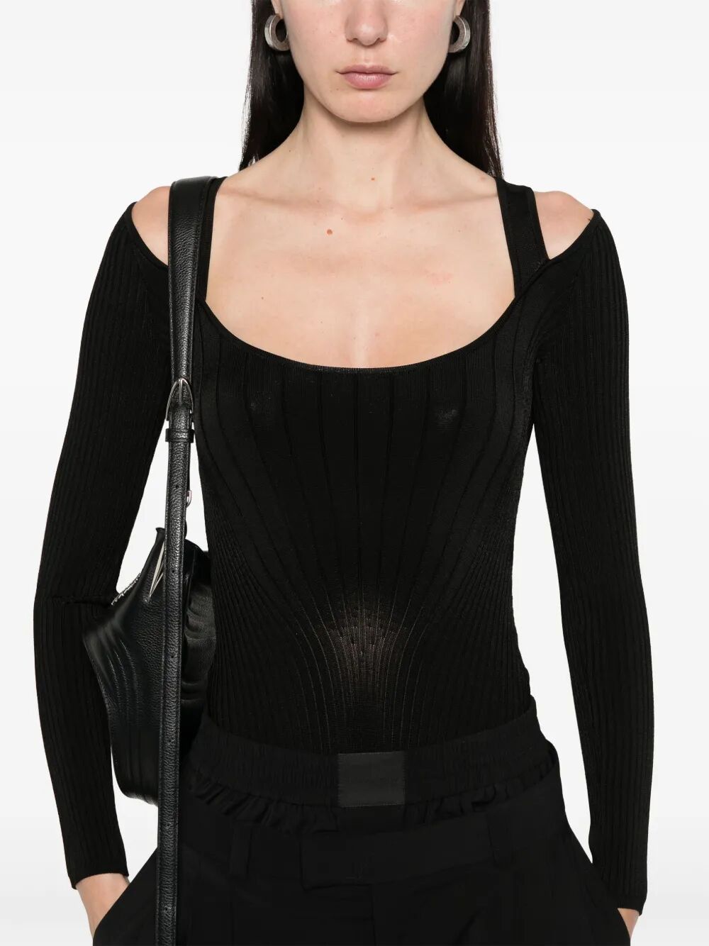 Mugler LONG SLEEVES BODY Size L / US 10 / IT 46 - 4 Thumbnail