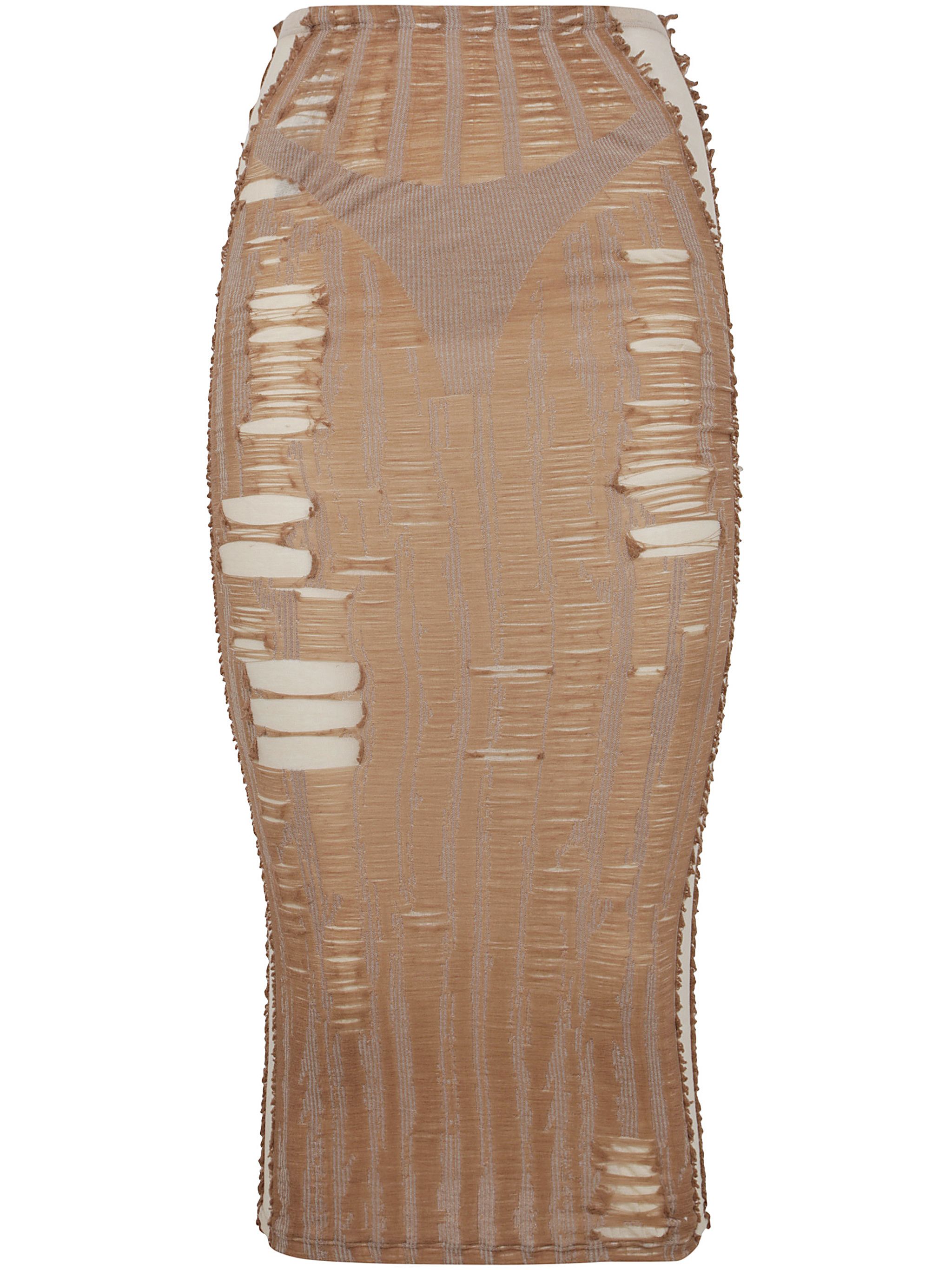 Diesel M CALINA MIDI SKIRT Size L / US 10 / IT 46 - 6 Thumbnail