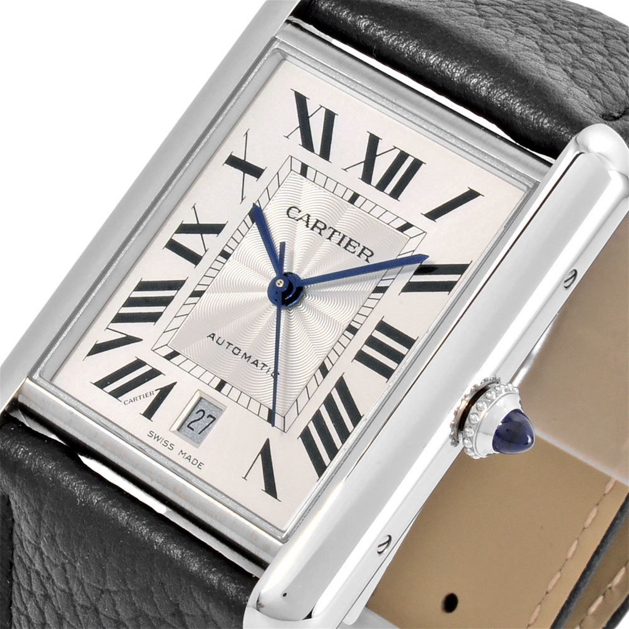 Cartier Cartier WSTA0040 (4490) Tank Must XL Watch, Automatic, Silver Dial, Men's ITMMB9LD8DGQ Size ONE SIZE - 9 Thumbnail