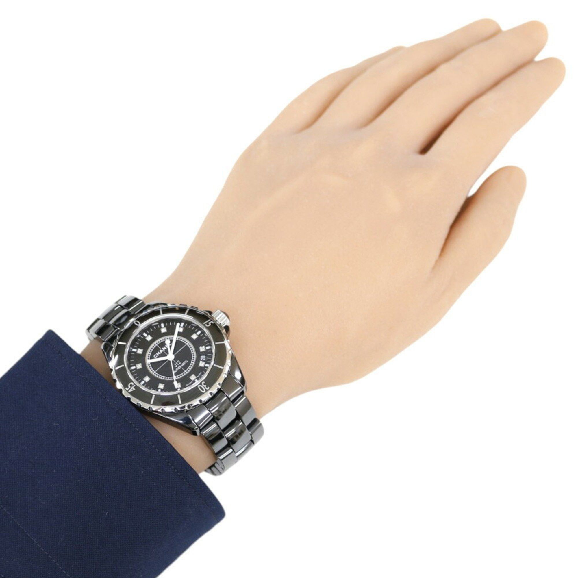 Chanel J12 Watch Stainless Steel H1626 Automatic Men's CHANEL 12P