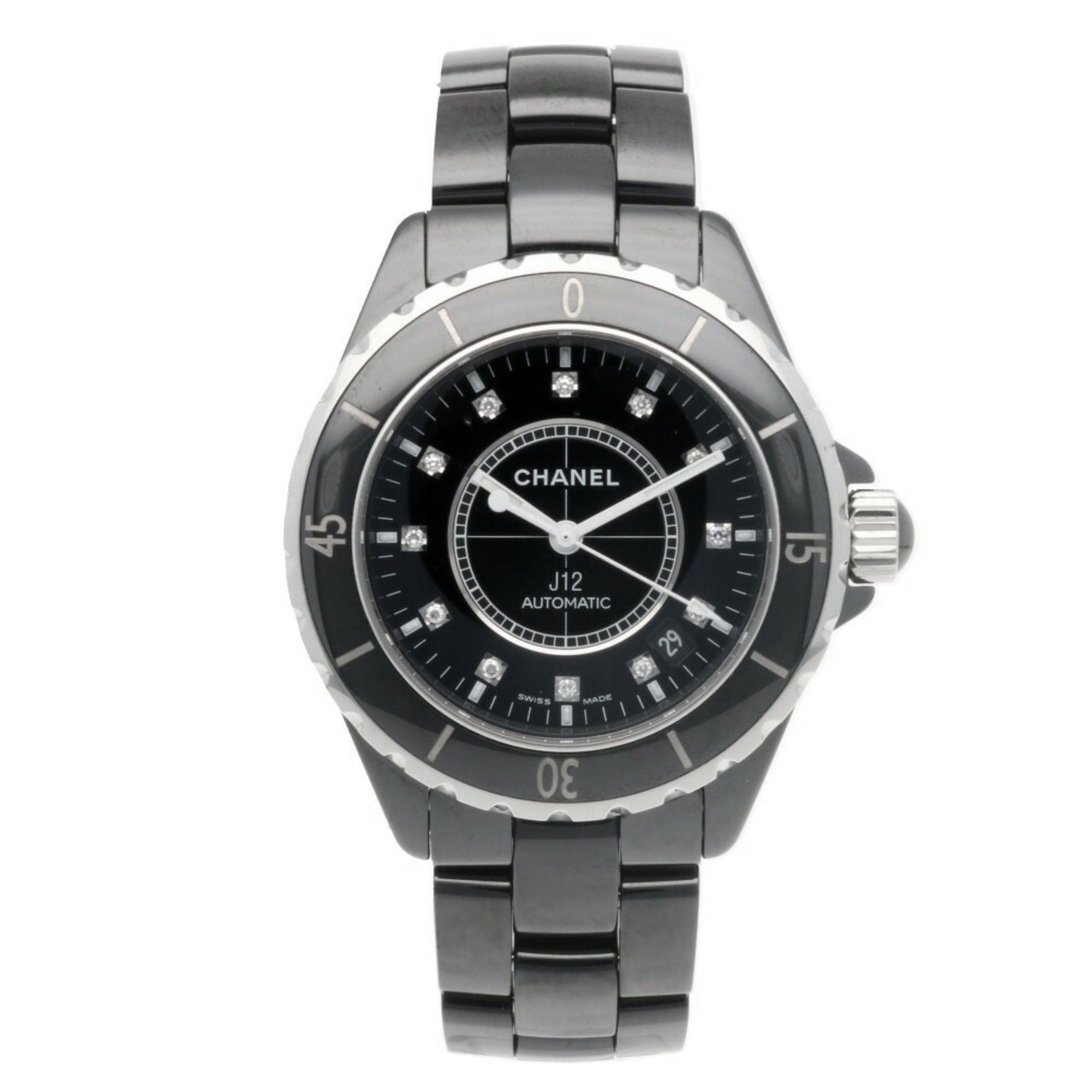 Chanel Chanel J12 Watch Stainless Steel H1626 Automatic Men's CHANEL 12P Diamond Size ONE SIZE - 8 Thumbnail