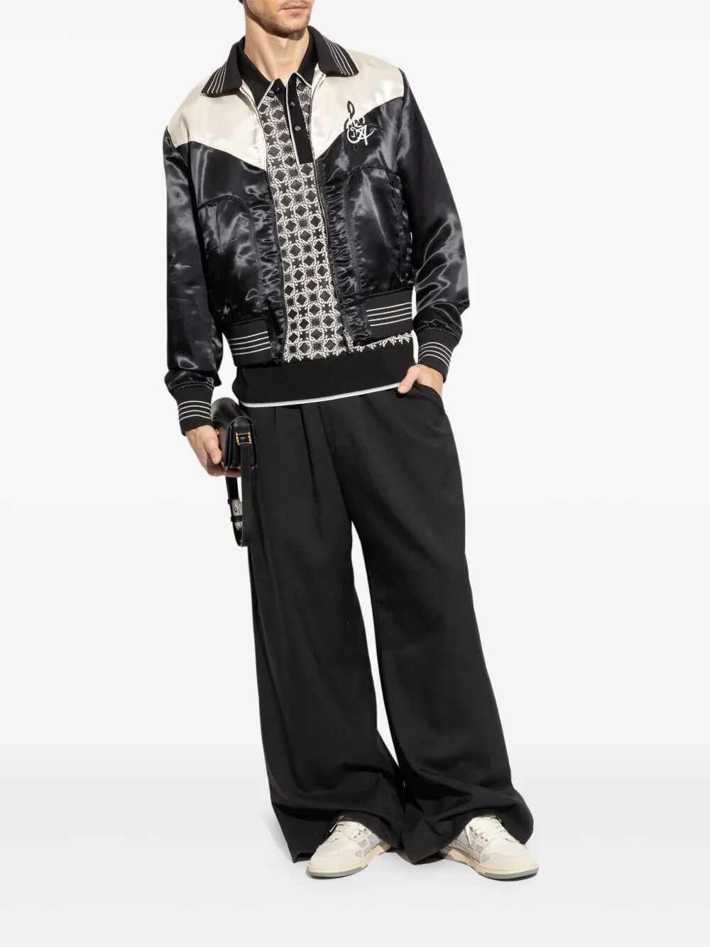 Amiri MA MUSIC NOTE BLOUSON Size XL / US 12-14 / IT 48-50 - 3 Thumbnail