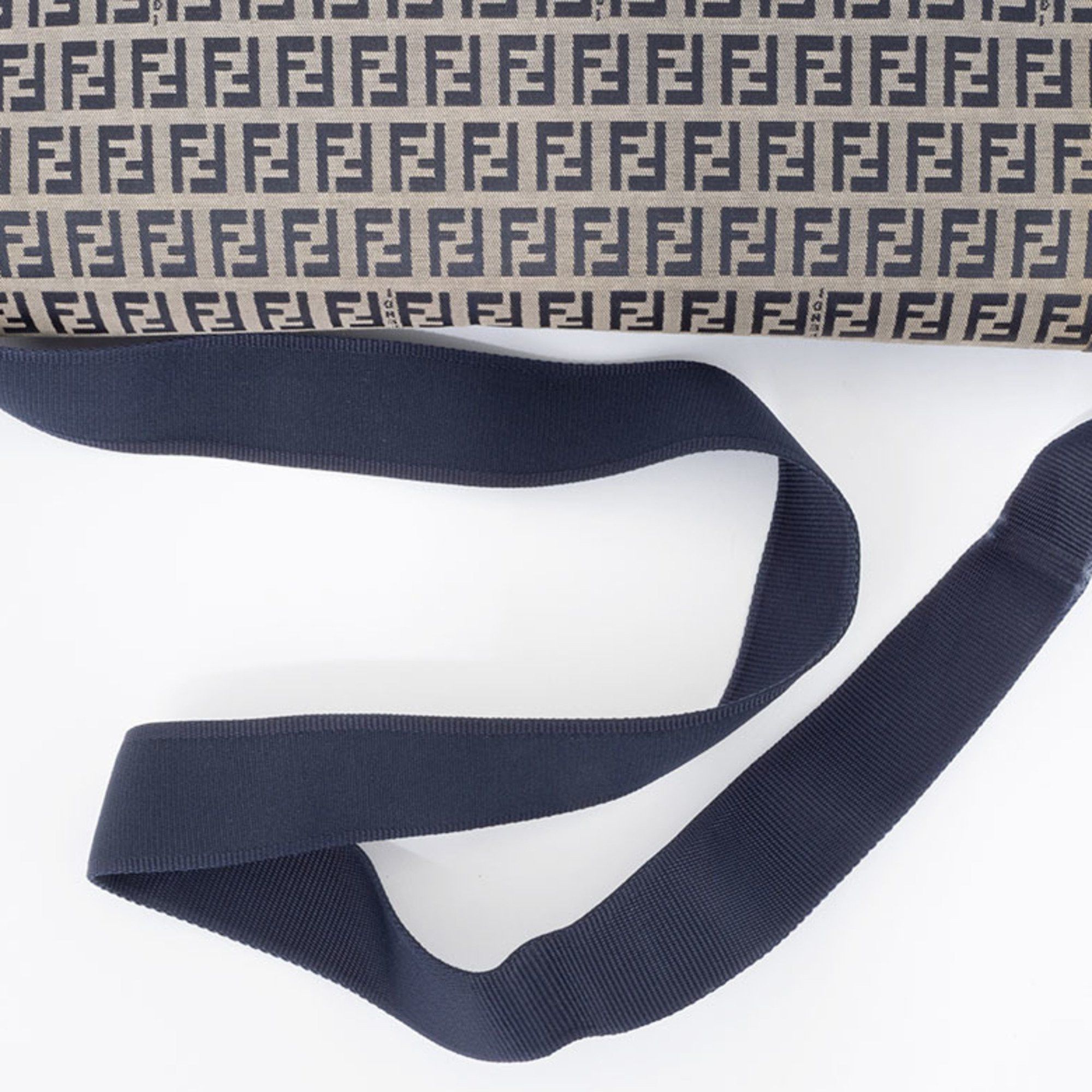 Fendi FENDI ZUCCA BAG SHOULDER CANVAS | LEATHER NAVY MEN'S Size ONE SIZE - 5 Thumbnail