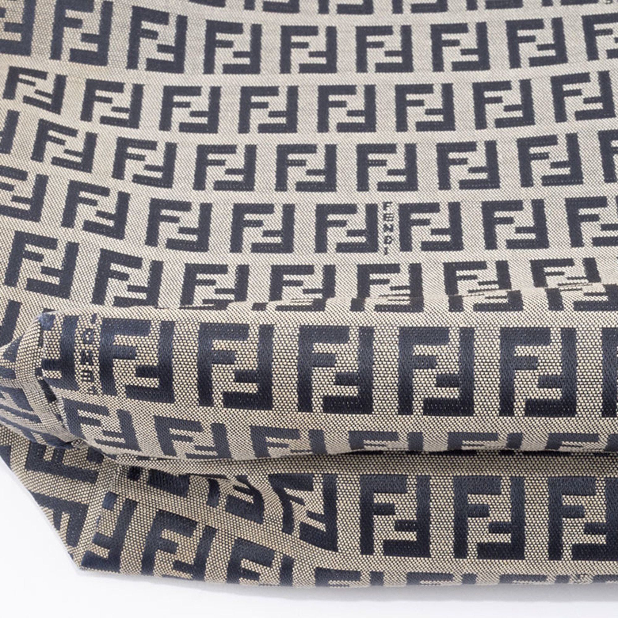 Fendi FENDI ZUCCA BAG SHOULDER CANVAS | LEATHER NAVY MEN'S Size ONE SIZE - 7 Thumbnail