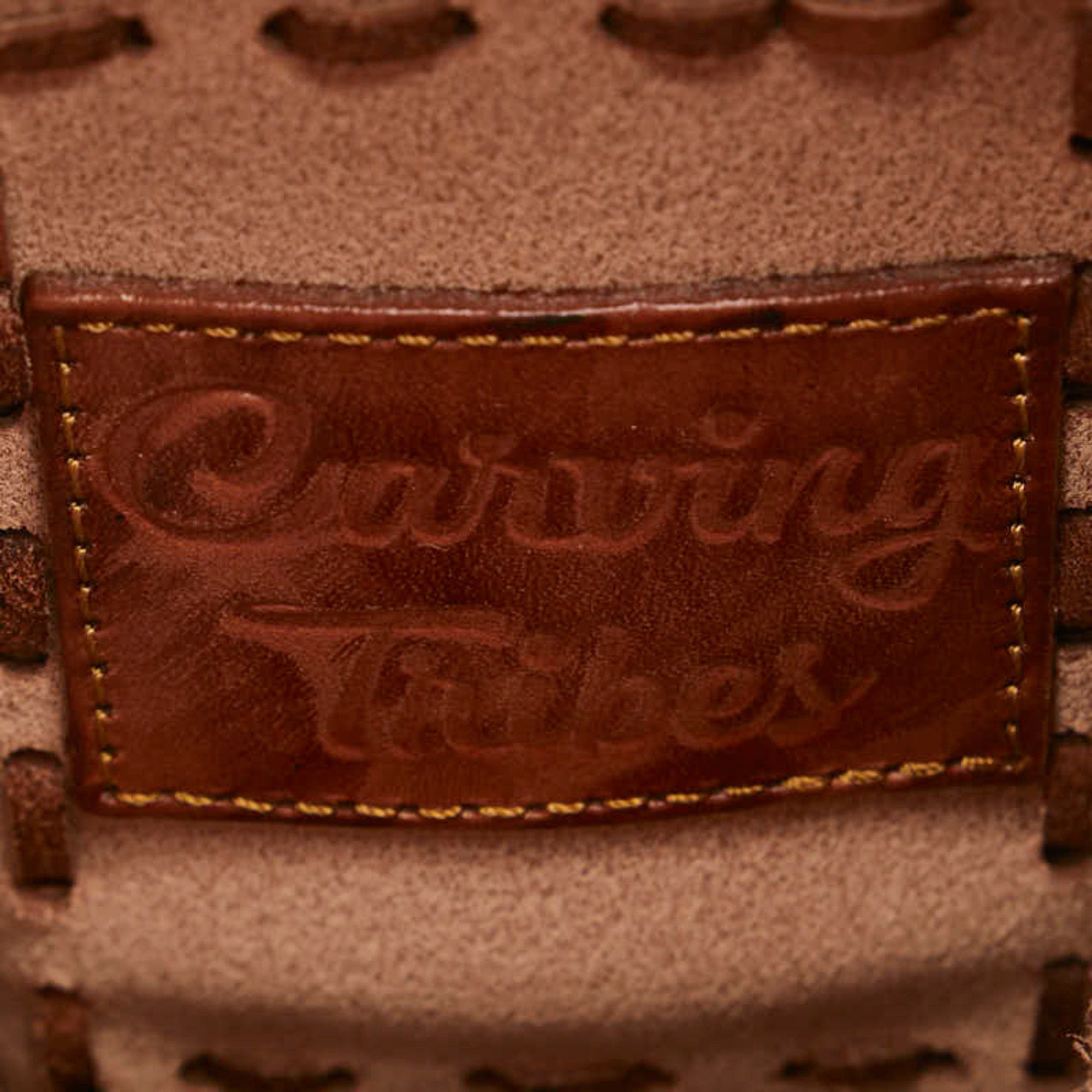 Other Carving Tribes Maestra S Handbag Brown Leather Women's Size ONE SIZE - 6 Thumbnail