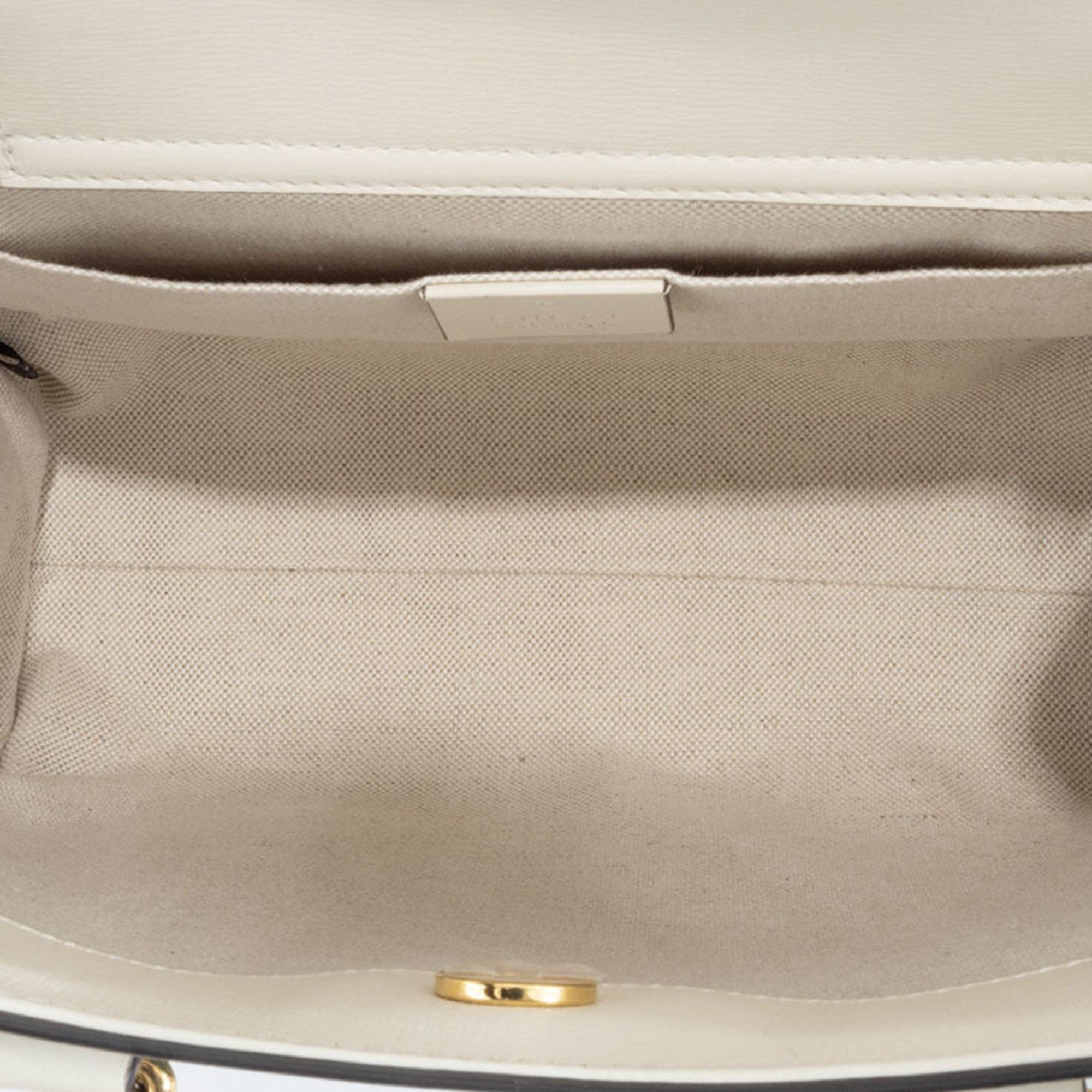 Gucci Gucci Diana Small Handbag 660195 Leather Green|Yellow Women's Bamboo Tote GUCCI Size ONE SIZE - 9 Thumbnail