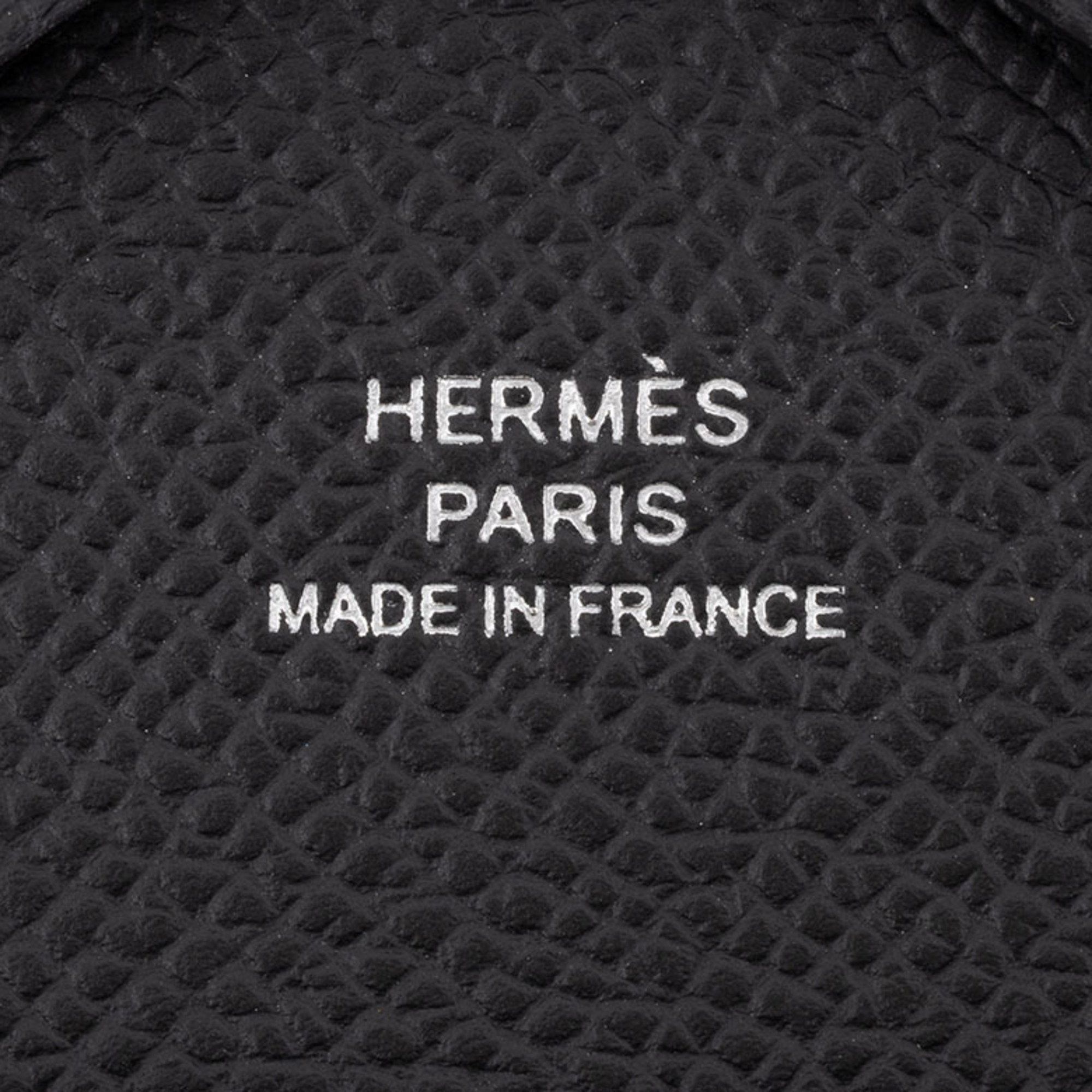 Other Hermes Calviduo Coin Card Case Mini Wallet Epson Black Men's Business Holder Purse HERMES Size ONE SIZE - 6 Thumbnail