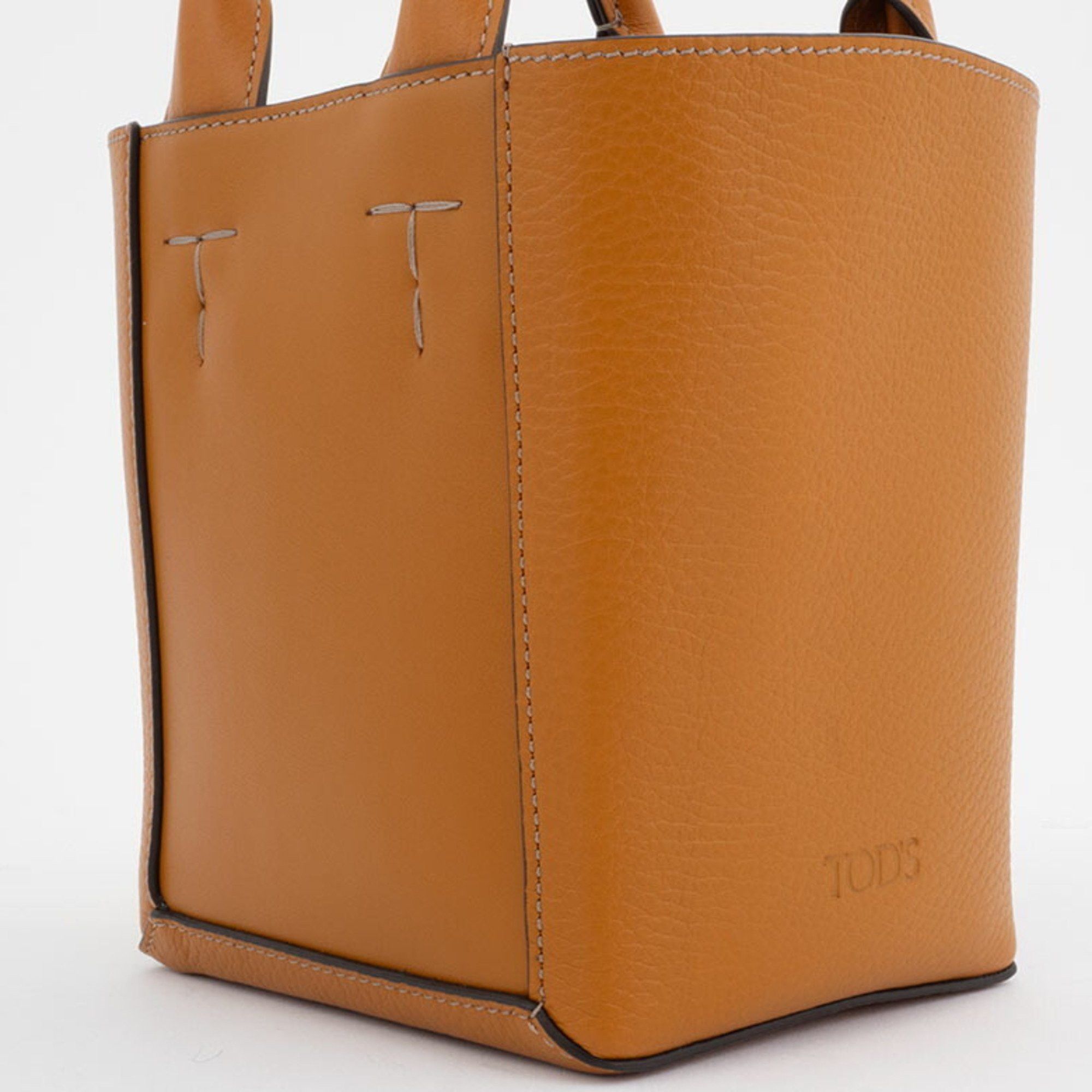 Tod's Tod's Double Up Leather Bag Mini Tote XBWCLNA01T0N2B Orange Women's TOD'S Size ONE SIZE - 2 Thumbnail