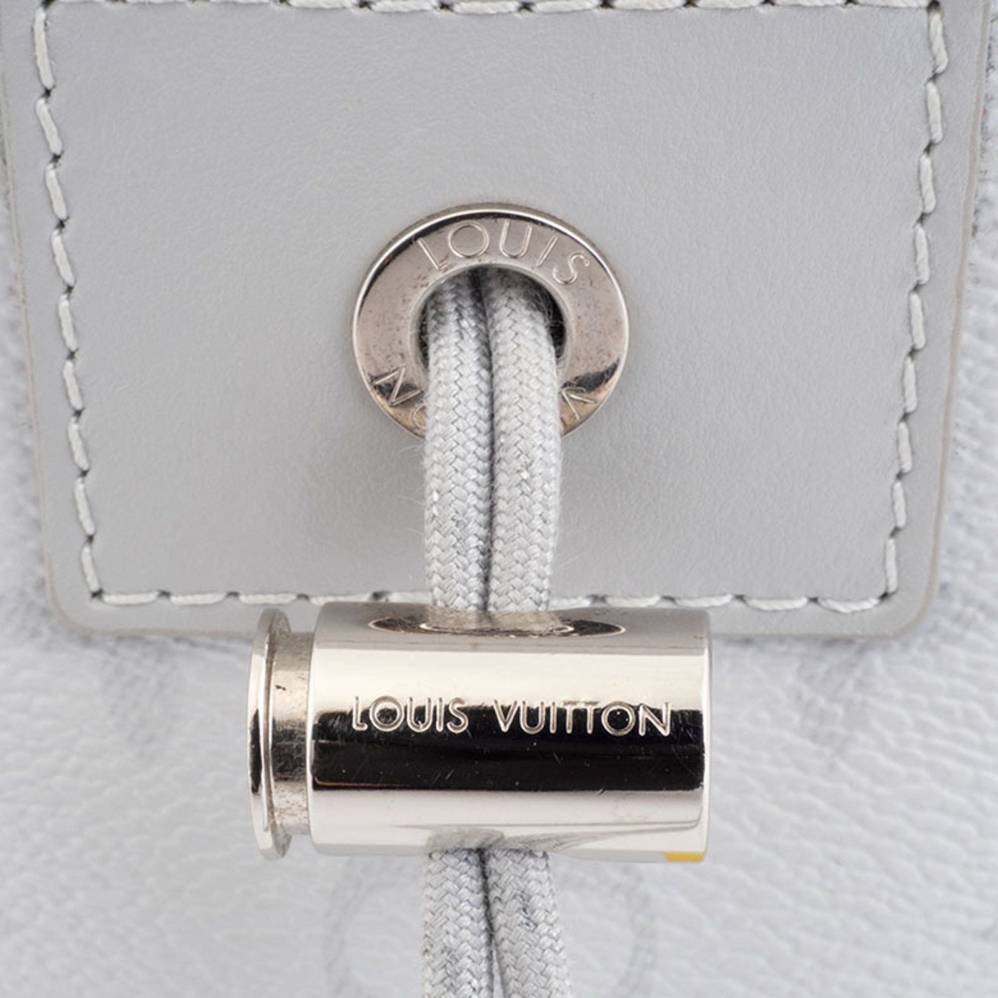 Louis Vuitton Louis Vuitton Chalk Nano Bag Shoulder M44631 White Monogram Light Gray Men's LOUIS VUITTON Size ONE SIZE - 6 Thumbnail