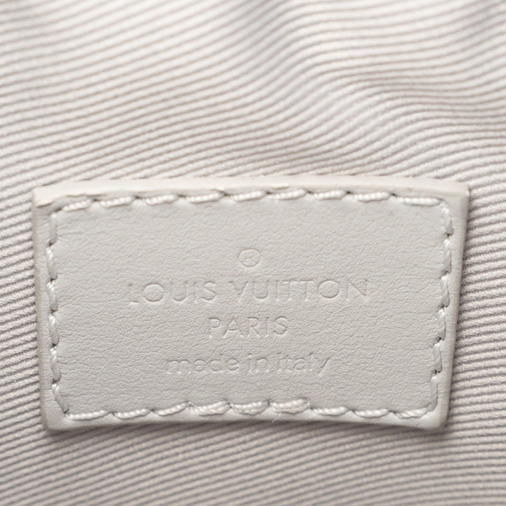 Louis Vuitton Louis Vuitton Chalk Nano Bag Shoulder M44631 White Monogram Light Gray Men's LOUIS VUITTON Size ONE SIZE - 8 Thumbnail